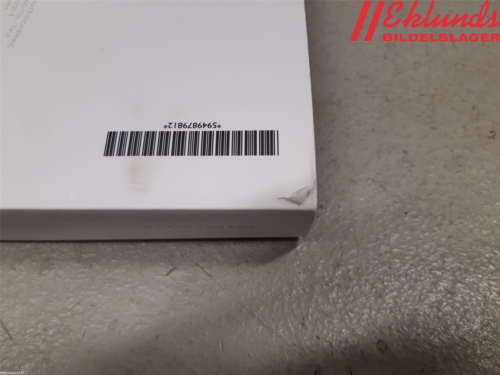 Iveco DAILY 14->> Instruktionsbok