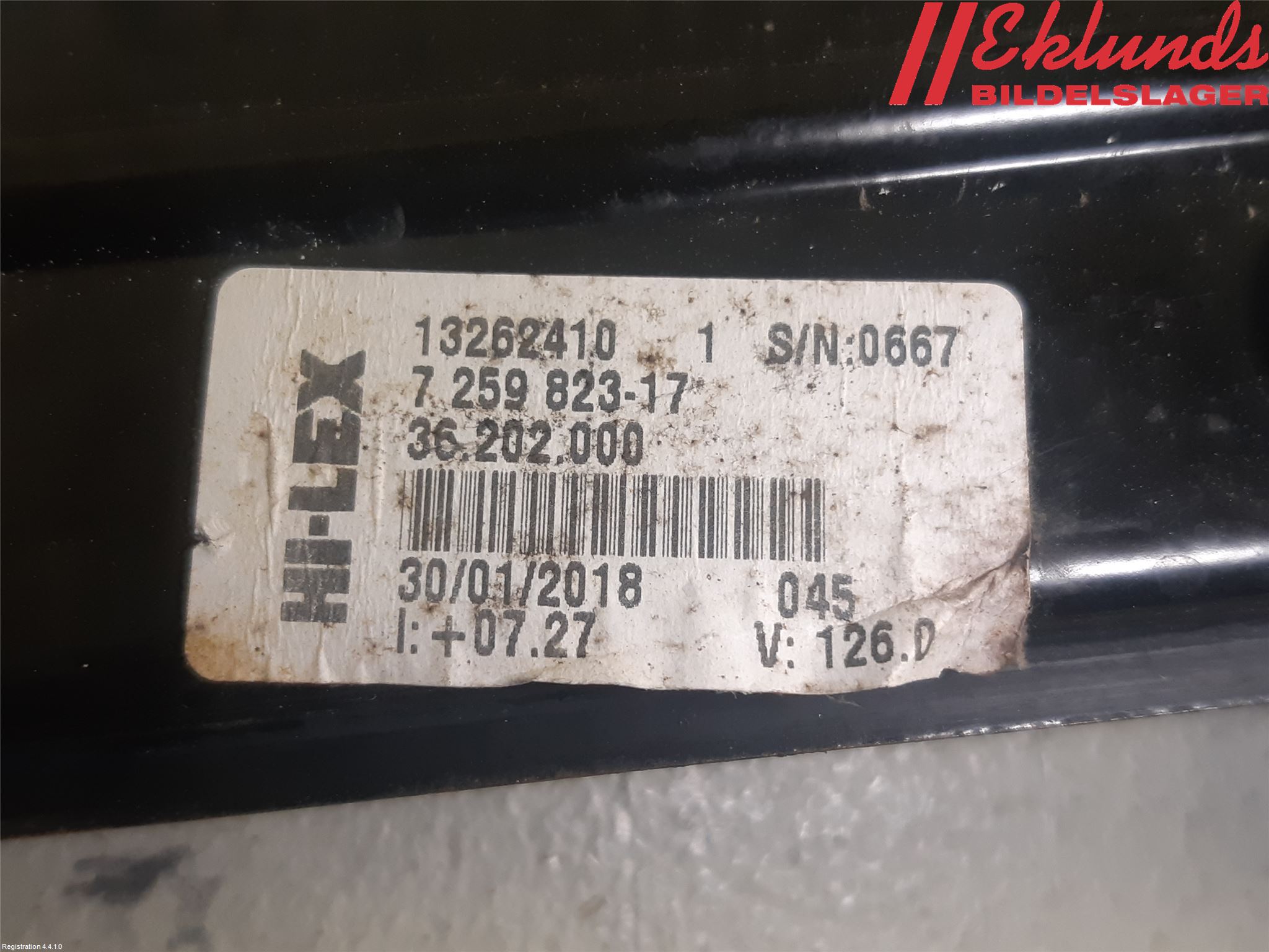 BMW 3 F30/F31/F80 12-19 Fönsterhiss El Kompl