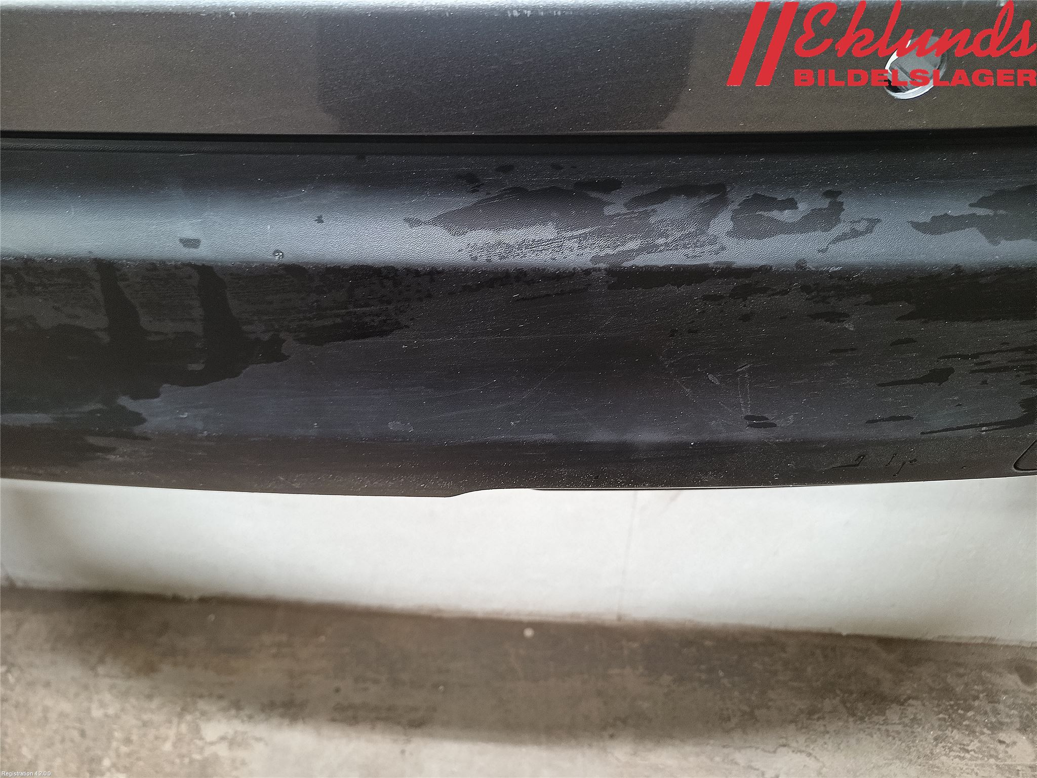 Nissan QASHQAI 17-21 Stötfångarbeklädnad Bak