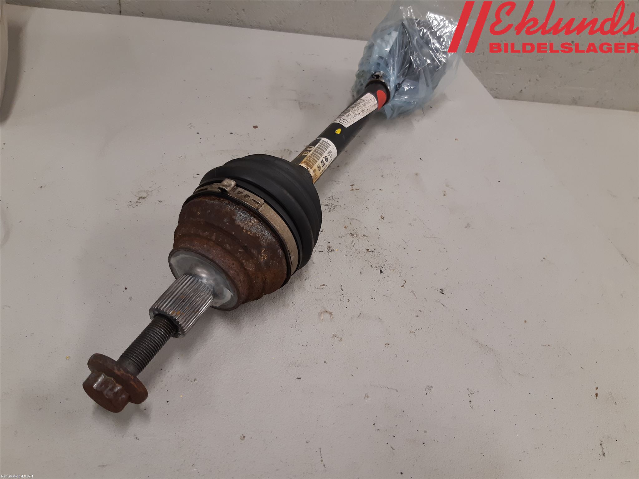 Volkswagen VW GOLF / E-GOLF VII 13-20 Drivaxel Fram Vänster