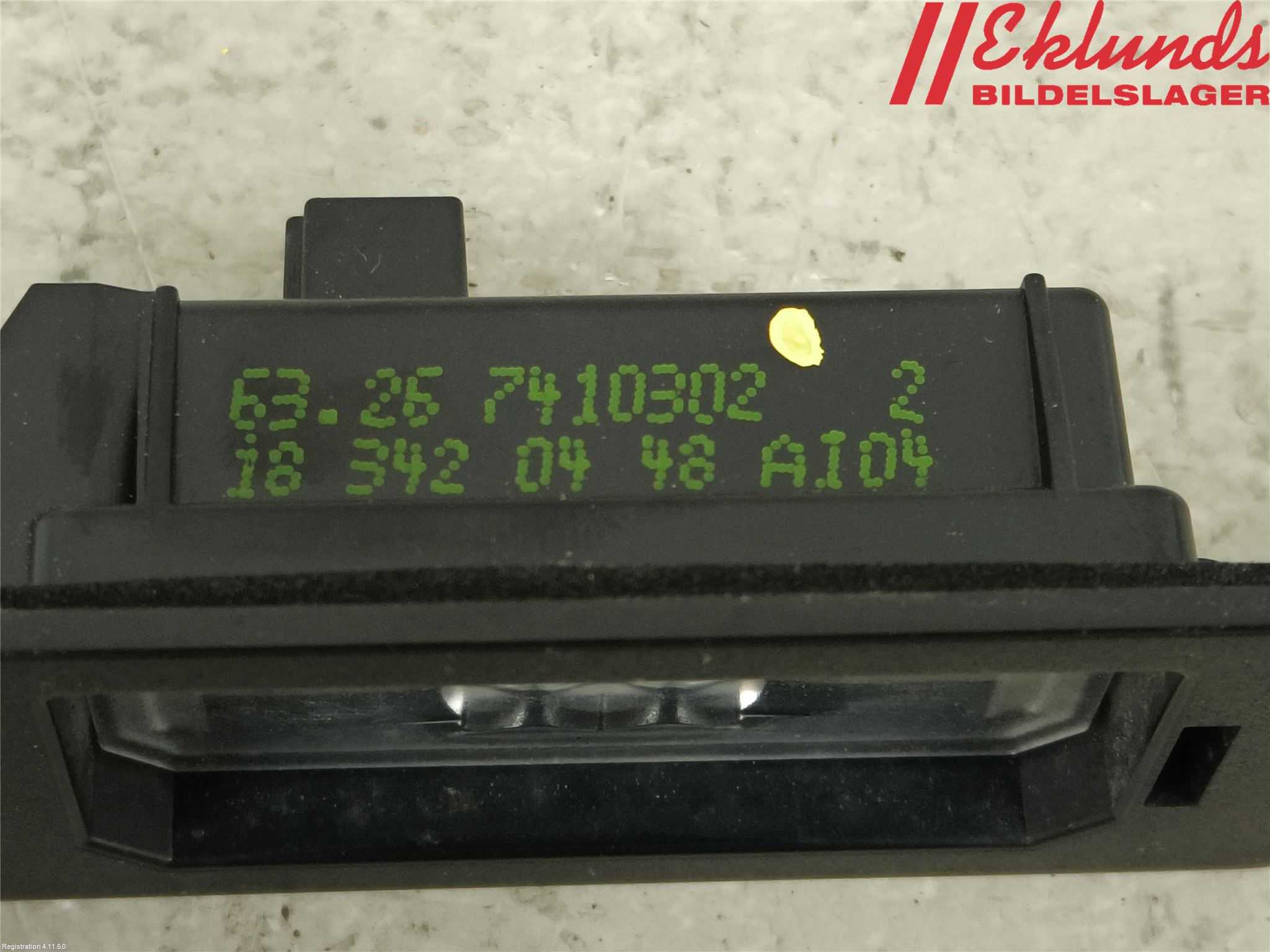 BMW 5 G30/G31/F90 17-23 Skylt Belysning