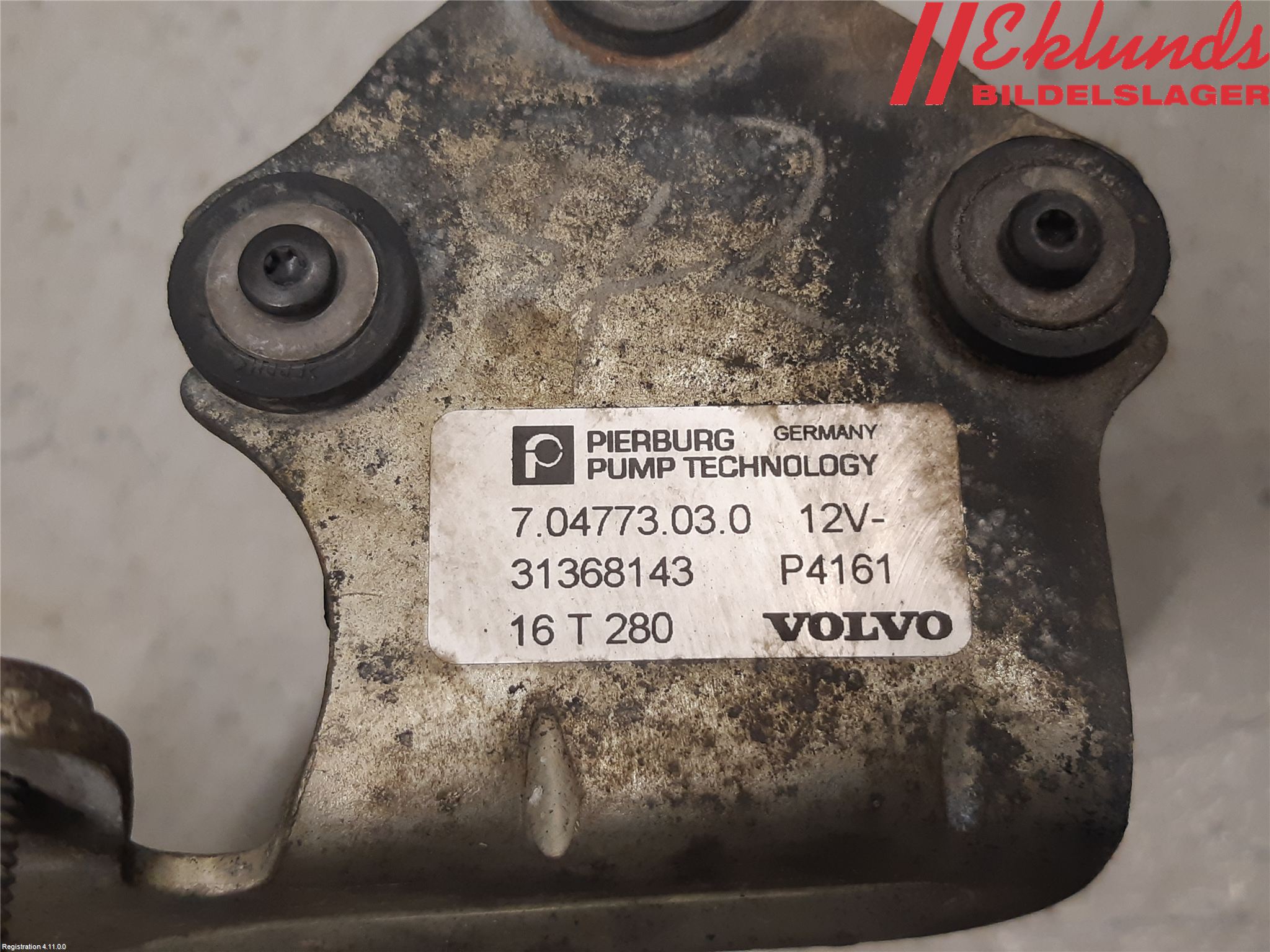 Volvo S90 17->> Värme Cirkulationspump