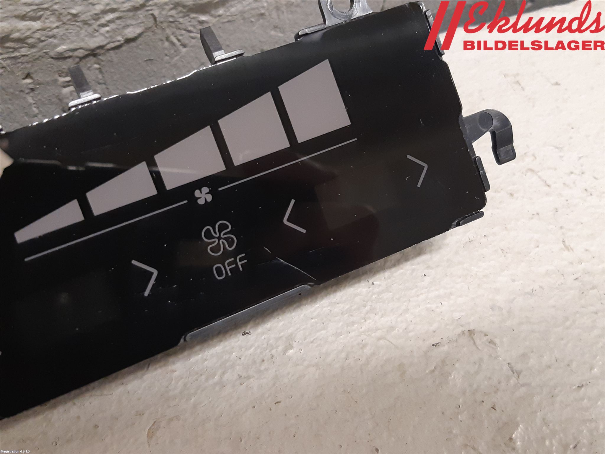 Volvo XC90/RECHARGE 16- Strömställare Fläkt