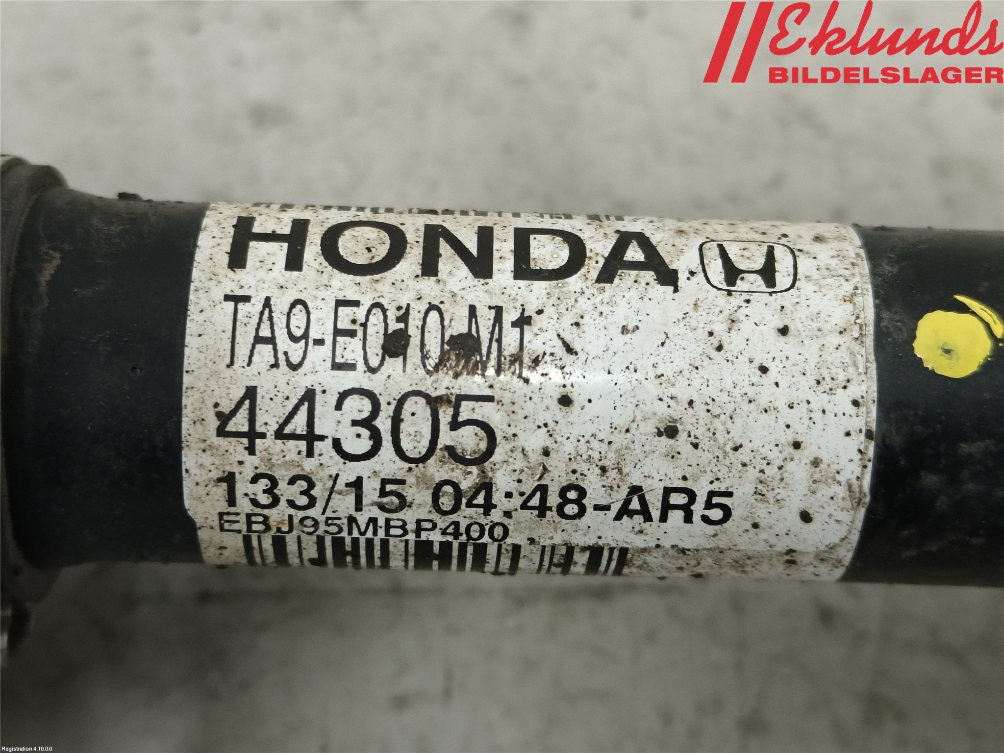Honda CIVIC 12-16 Drivaxel Fram Höger