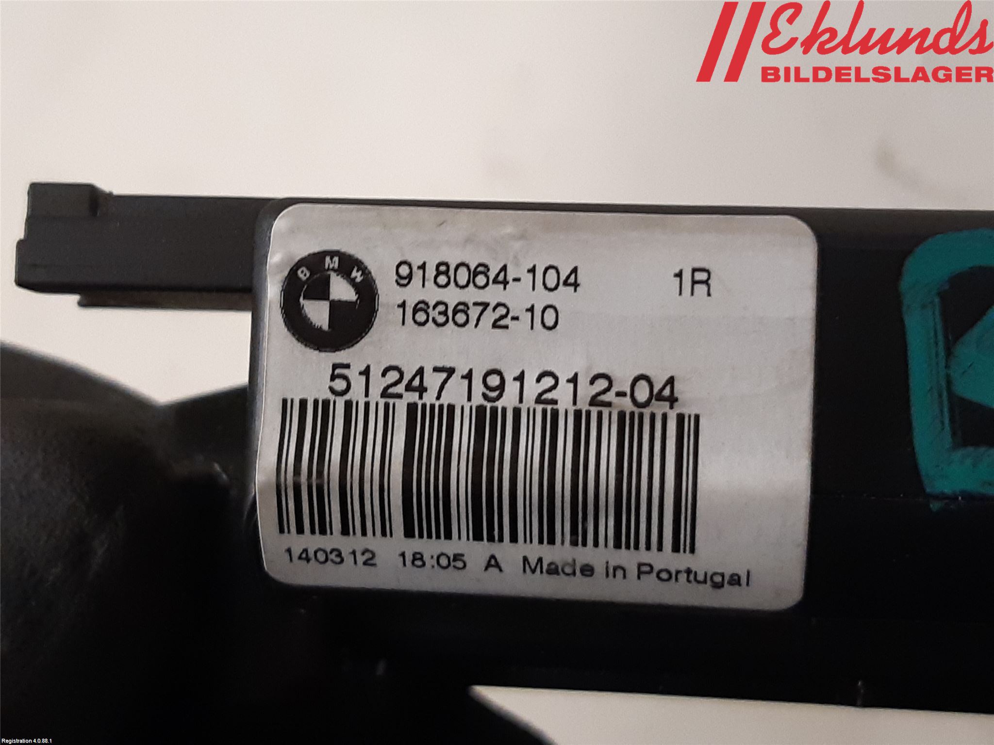 BMW 3 F30/F31/F80 12-19 Låskista Baklucka