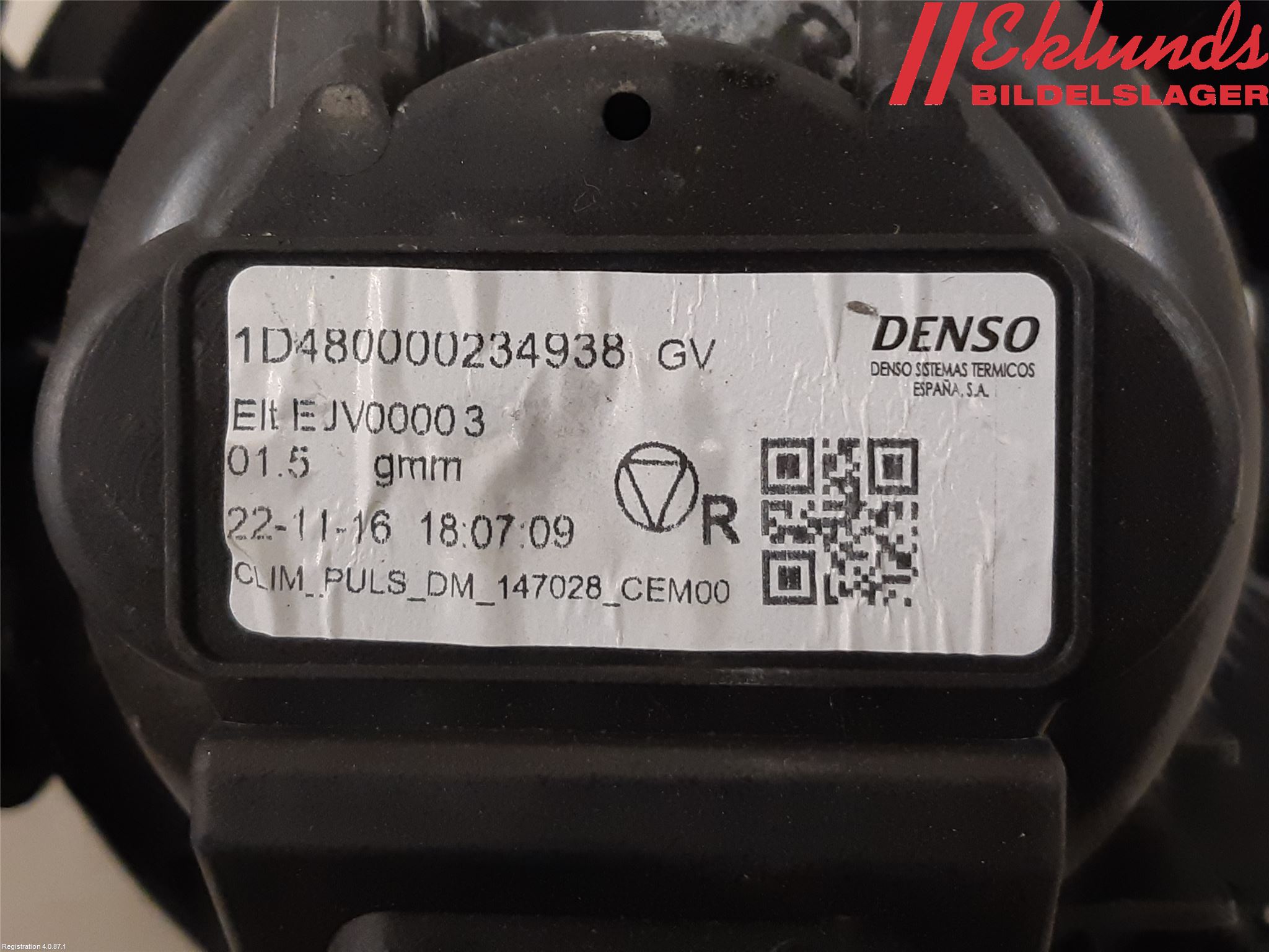 Citroen JUMPY/E-JUMPY 16- Ac Värmefläkt