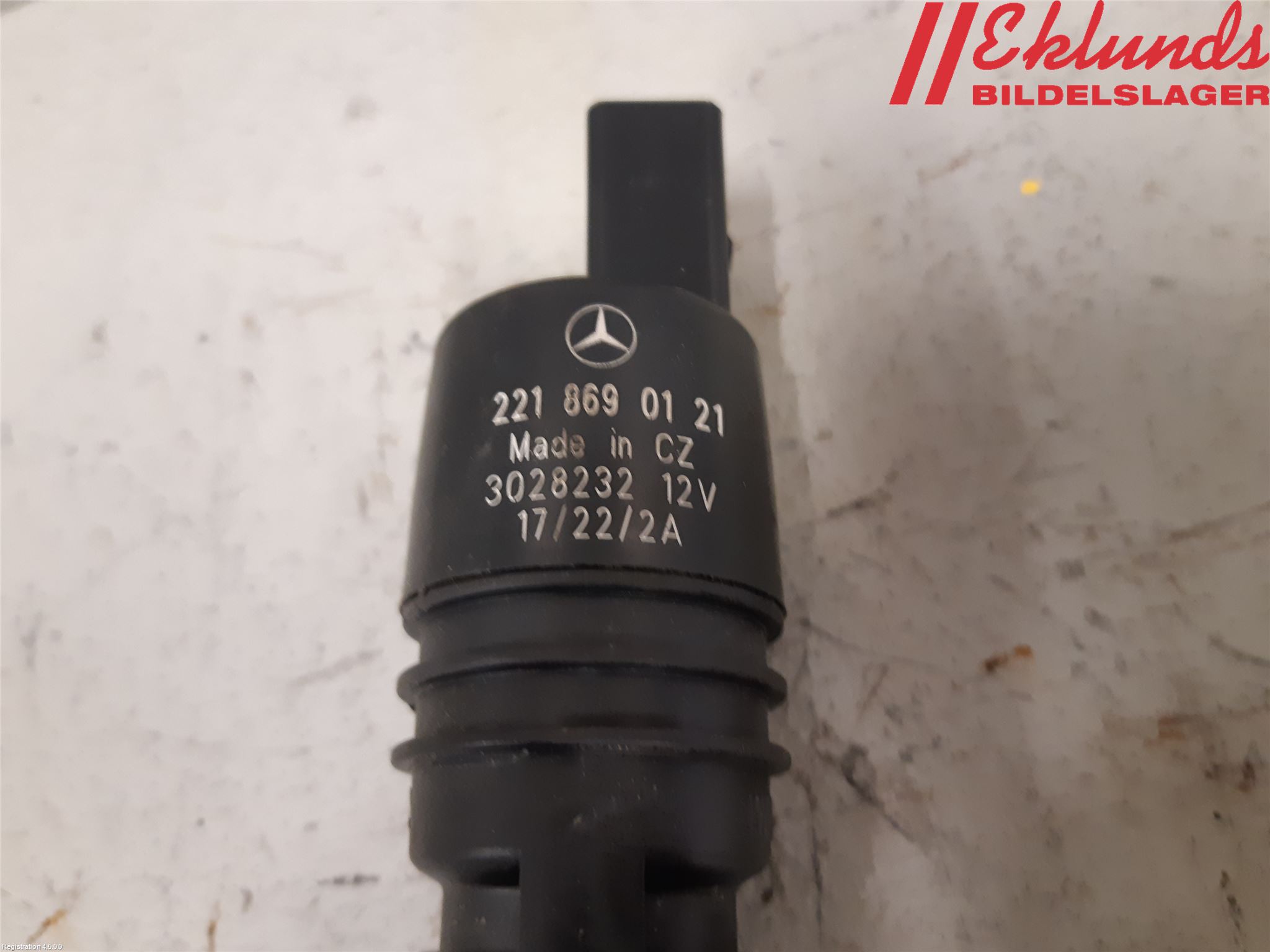 Mercedes-Benz MB SPRINTER (W907/W910) 19- Spolarpump Vindruta