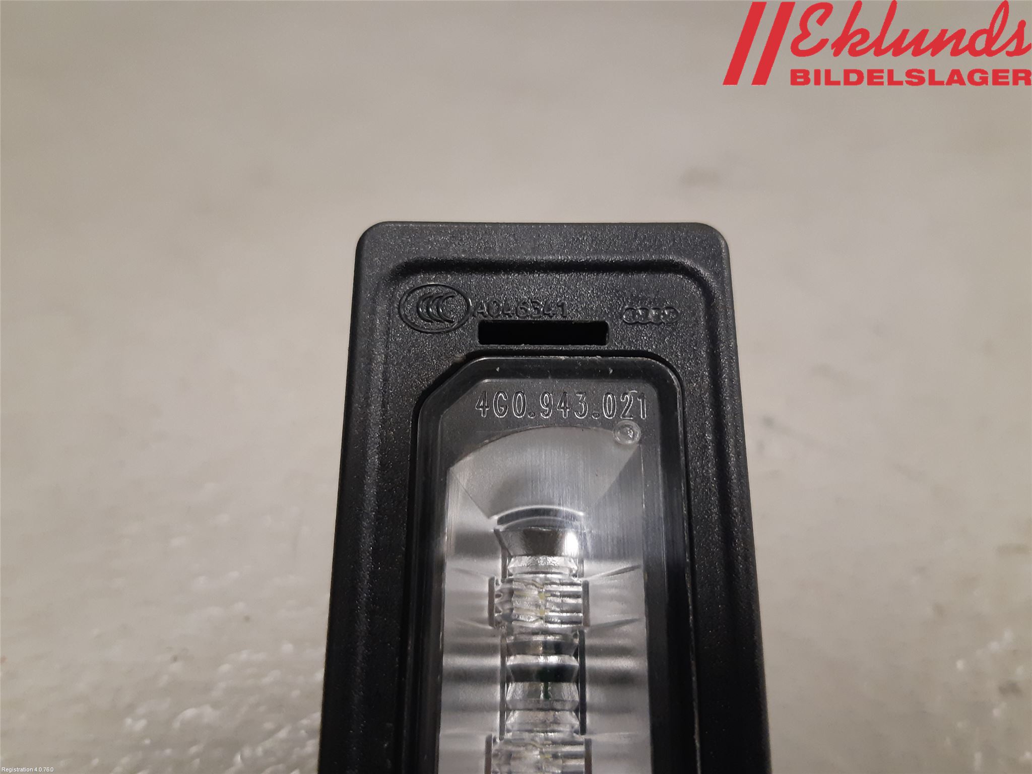 Audi A6 ALLROAD 12-18 Skylt Belysning