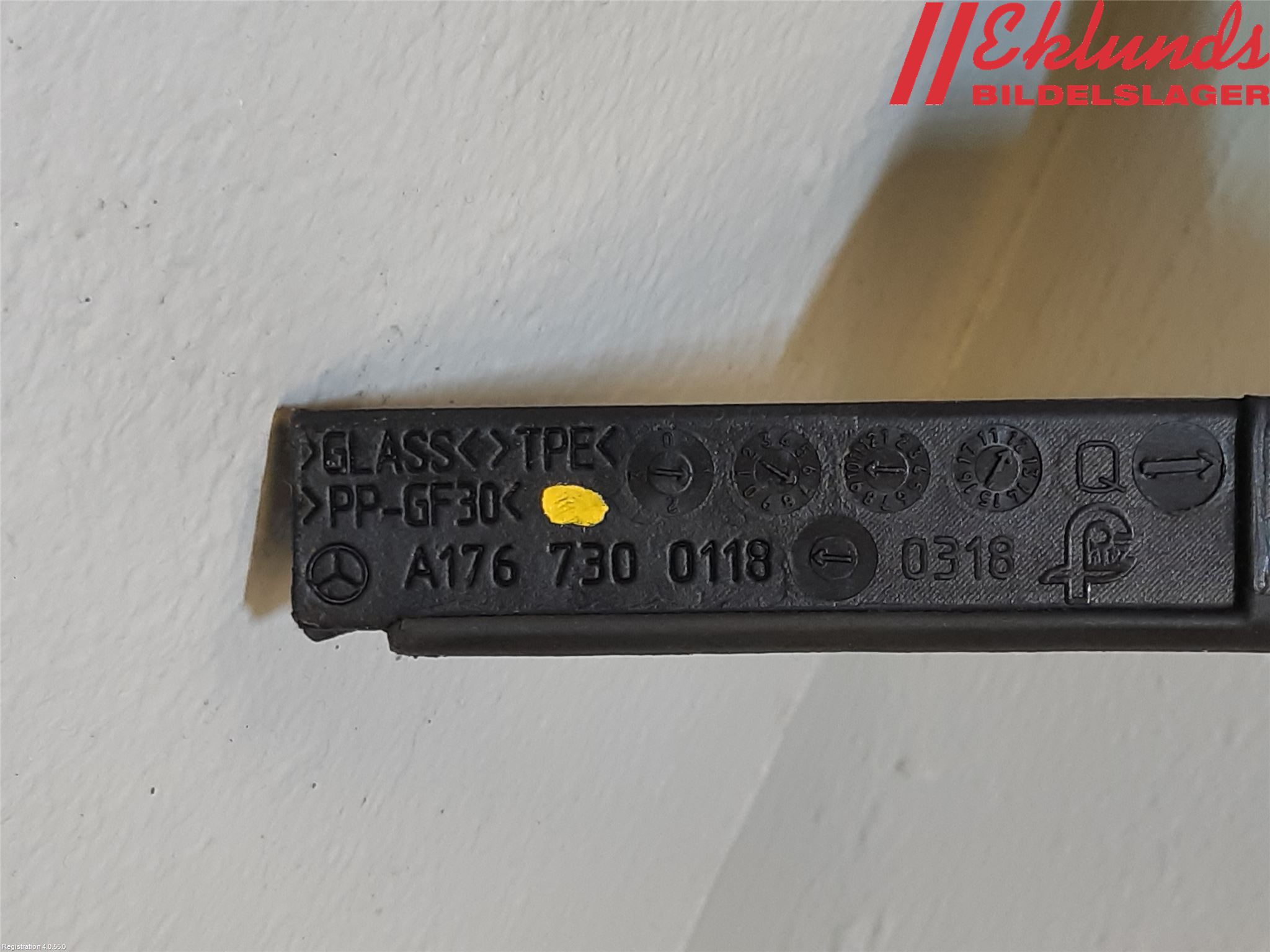 Mercedes-Benz MB A-KLASS (W176) 13-18 Dörruta Bak Lilla Vä