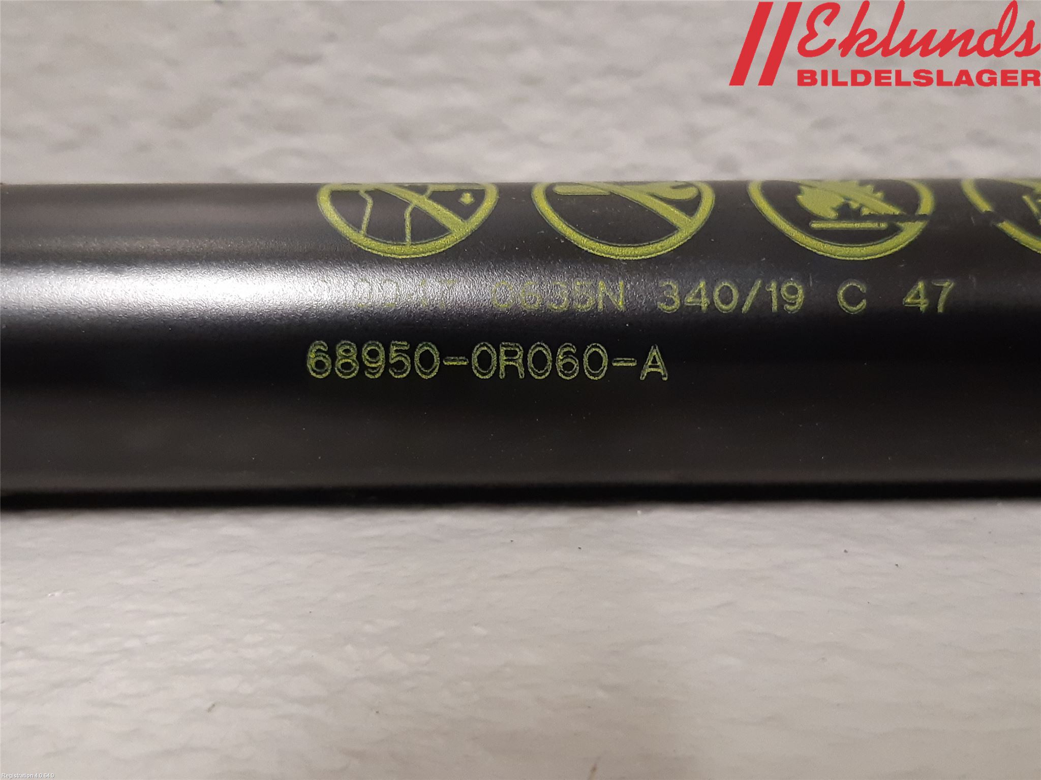 Toyota RAV4 19- Gasfjäder Baklucka