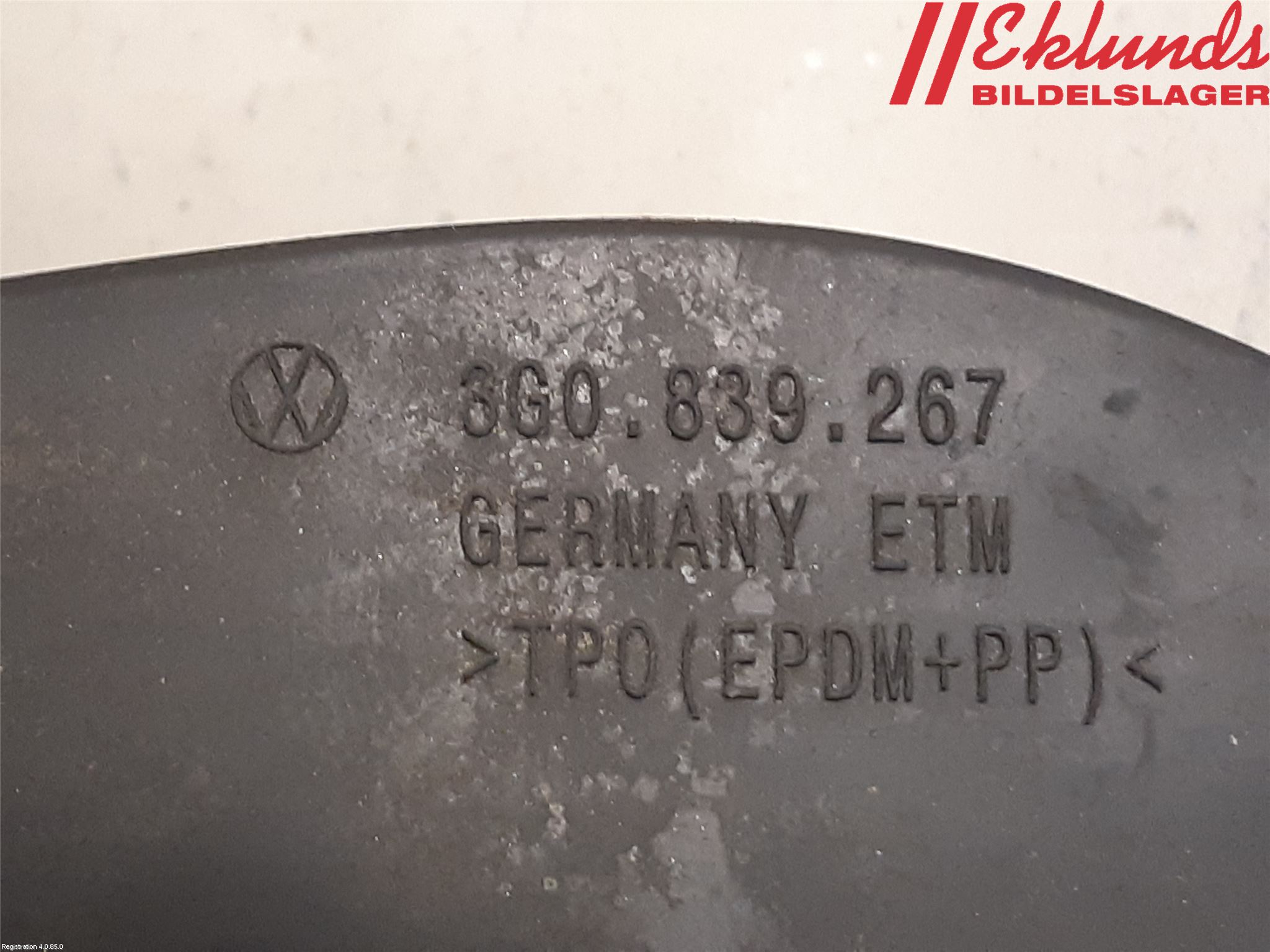 Volkswagen VW PASSAT 15-19 Dörrstopp