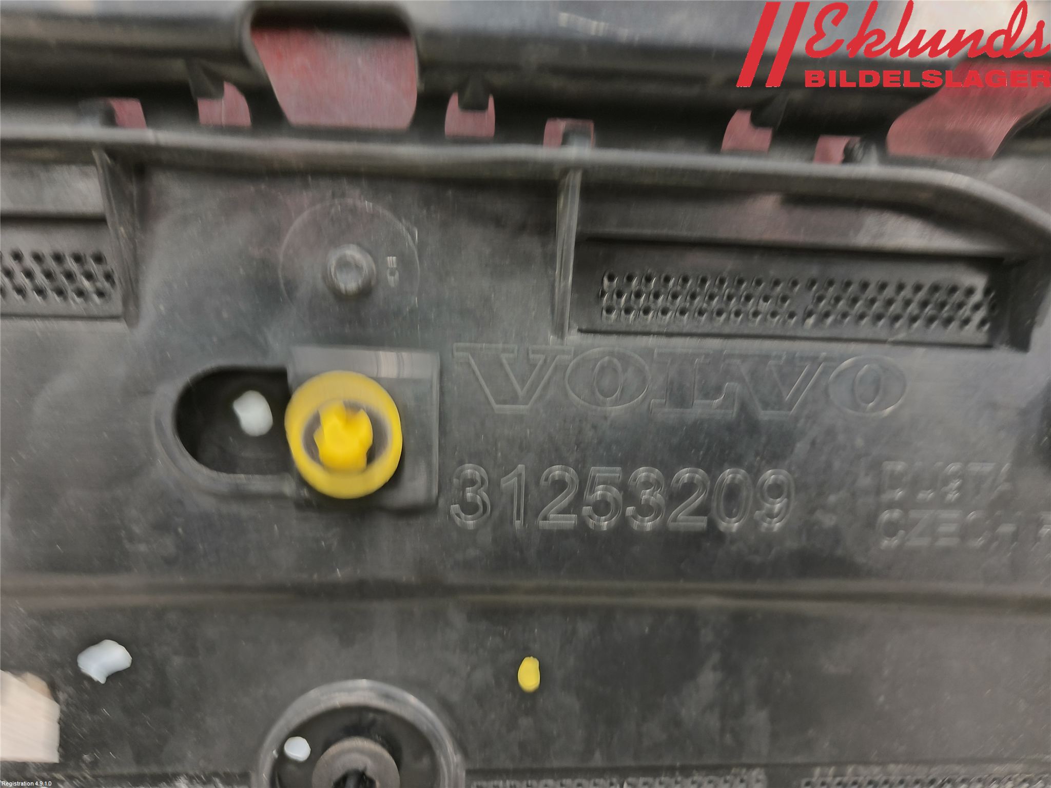 Volvo V60 11-13 Spoiler Baklucka