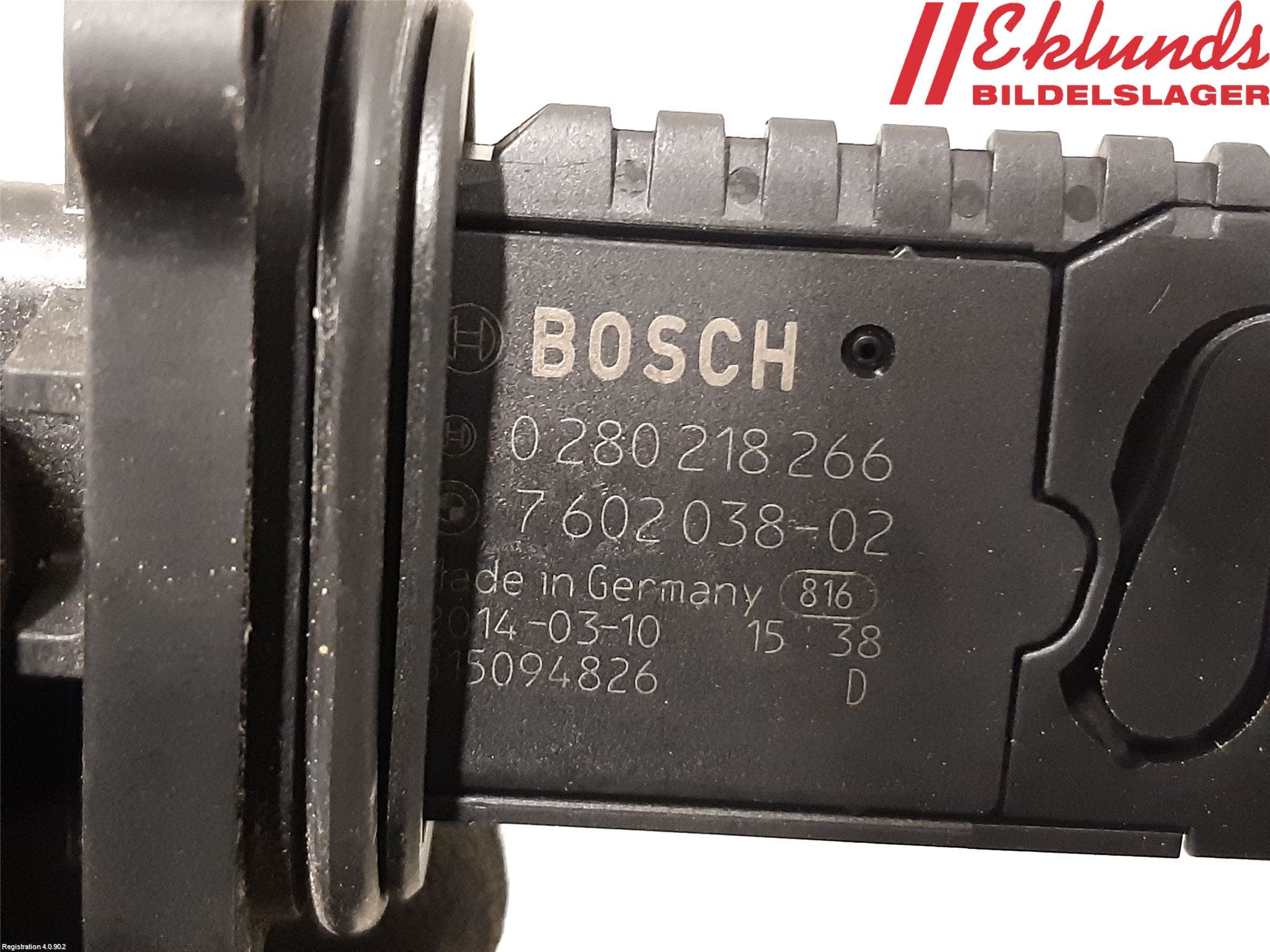 BMW 4 F32/F33/F82/F83 13-20 Injluftmassamätare