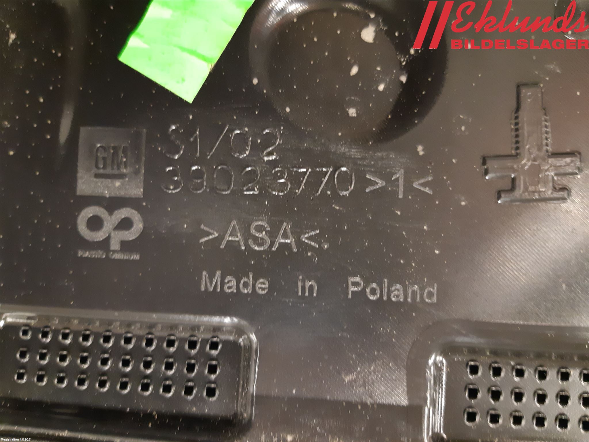 Opel ASTRA K 16-22 Spoiler Baklucka