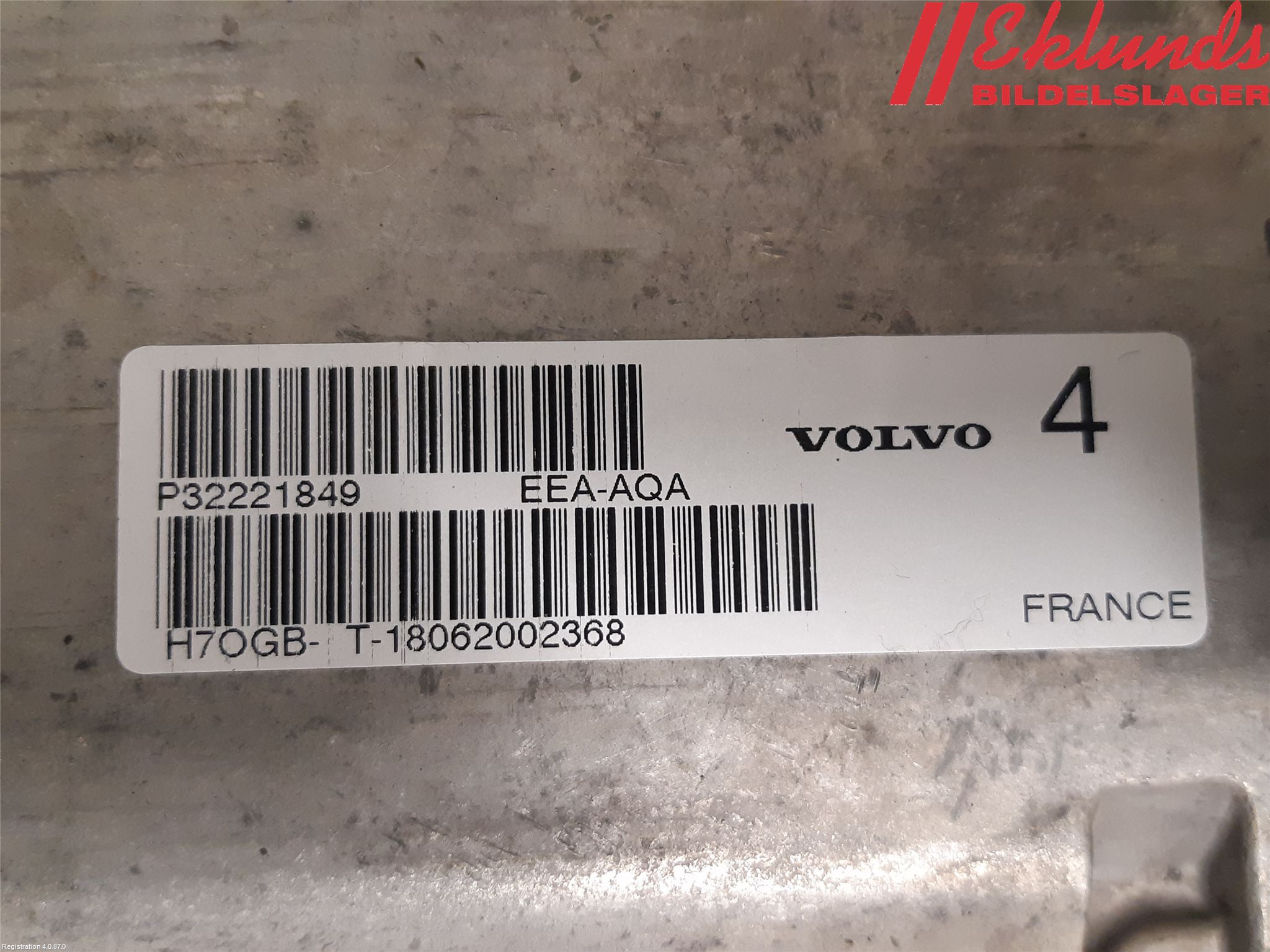 Volvo XC60 18- Rattaxelagg Justerbart