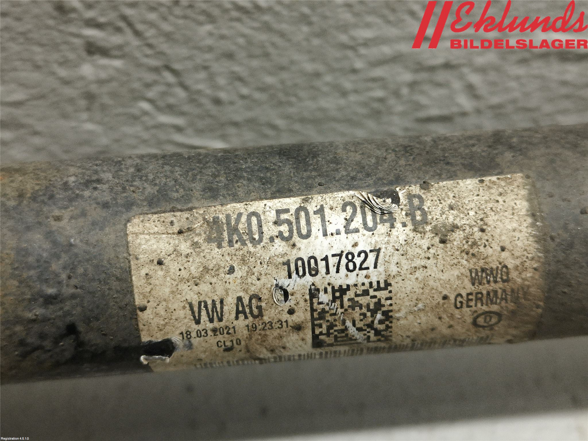 Audi A6 F2/C8 19- Drivaxel Bak Höger