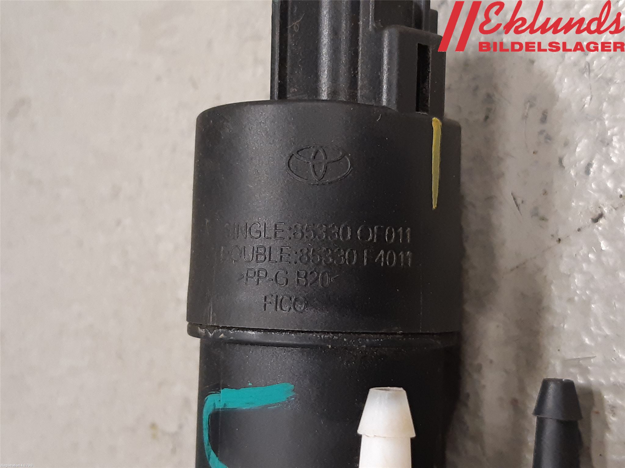 Toyota C-HR 16-23 Spolarpump Vindruta