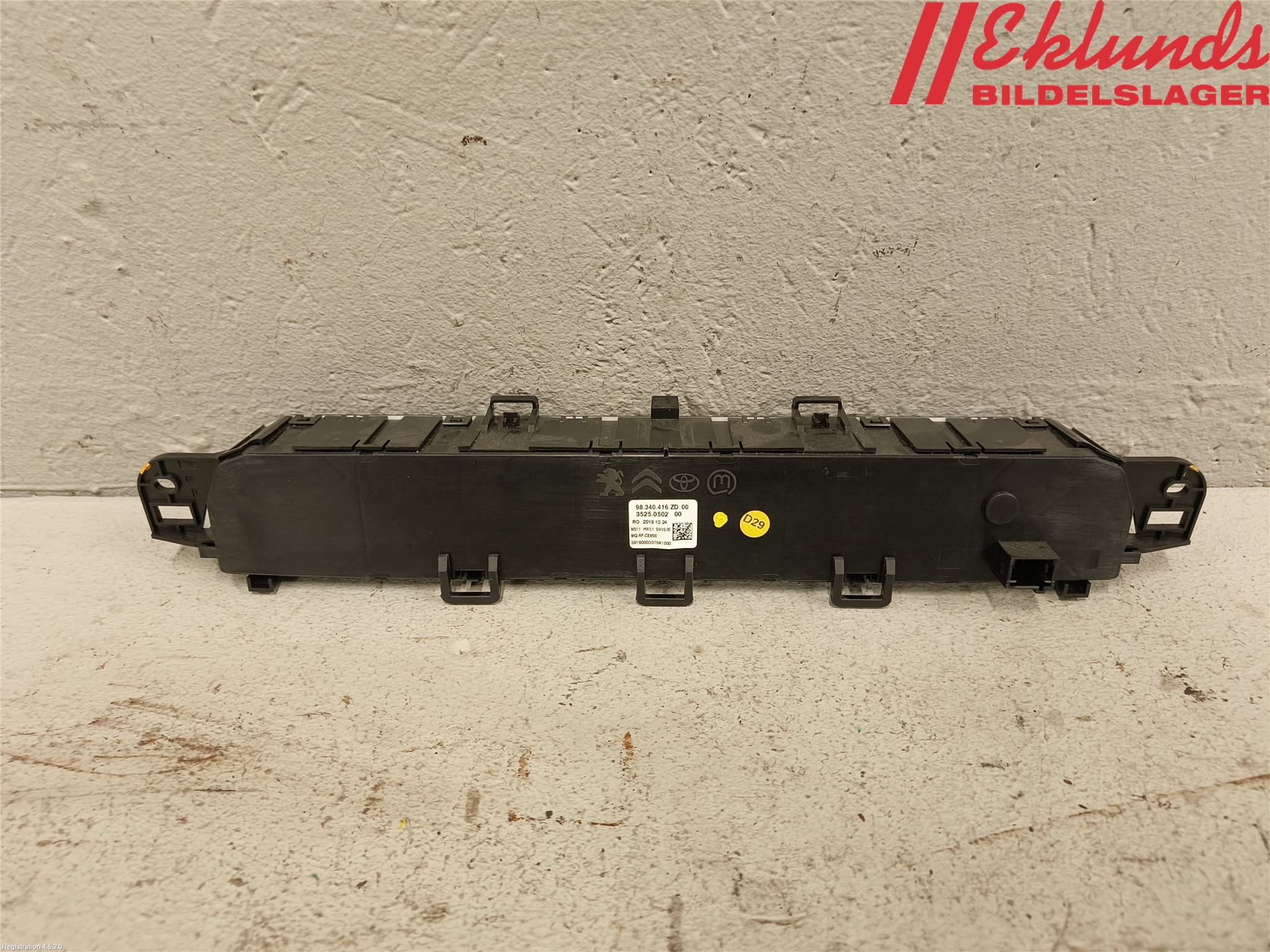 Opel VIVARO 20- Ac Styrenhet Ac Manöveren