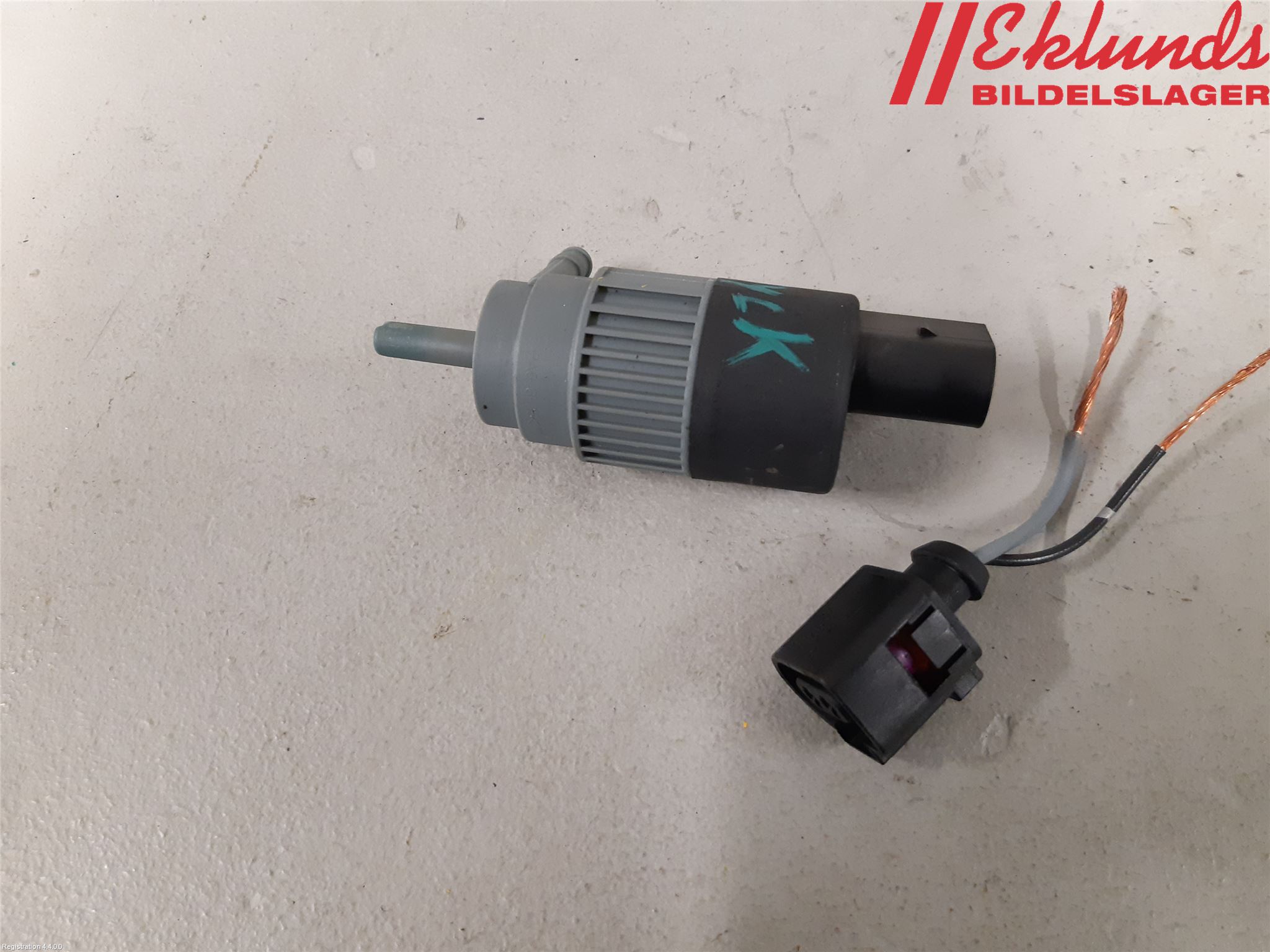 Nissan QASHQAI 14-17 Spolarpump Högtryck