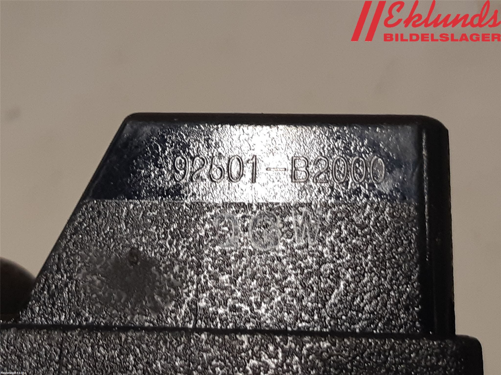 Kia PICANTO 17- Skylt Belysning