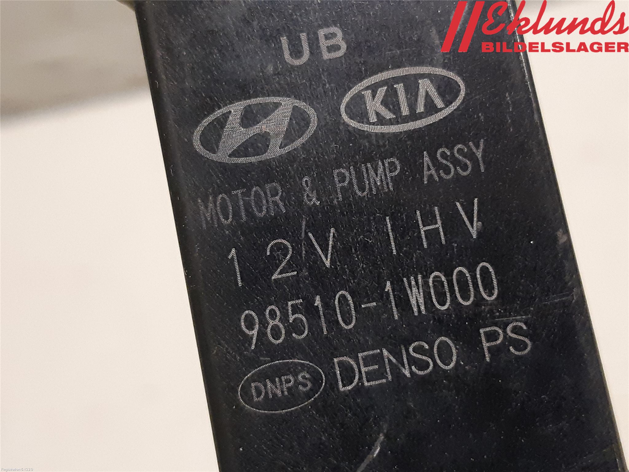 Hyundai i30 GD 13-17 Spolarpump Vindruta