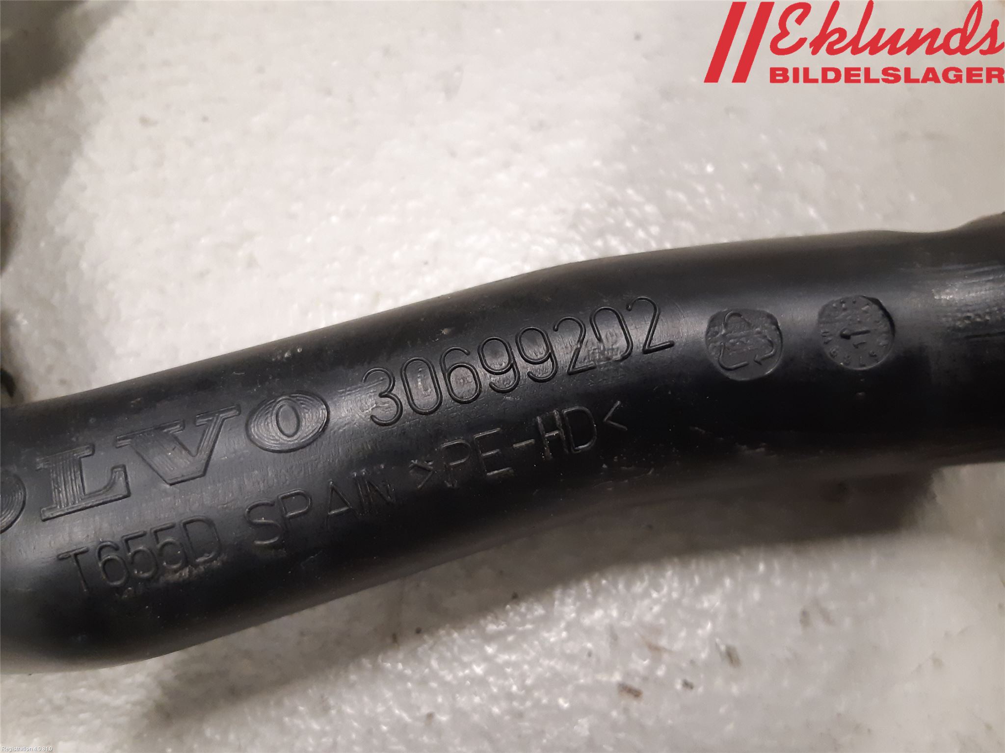 Volvo V70 08-13 Spolartank Påfyllningsrör