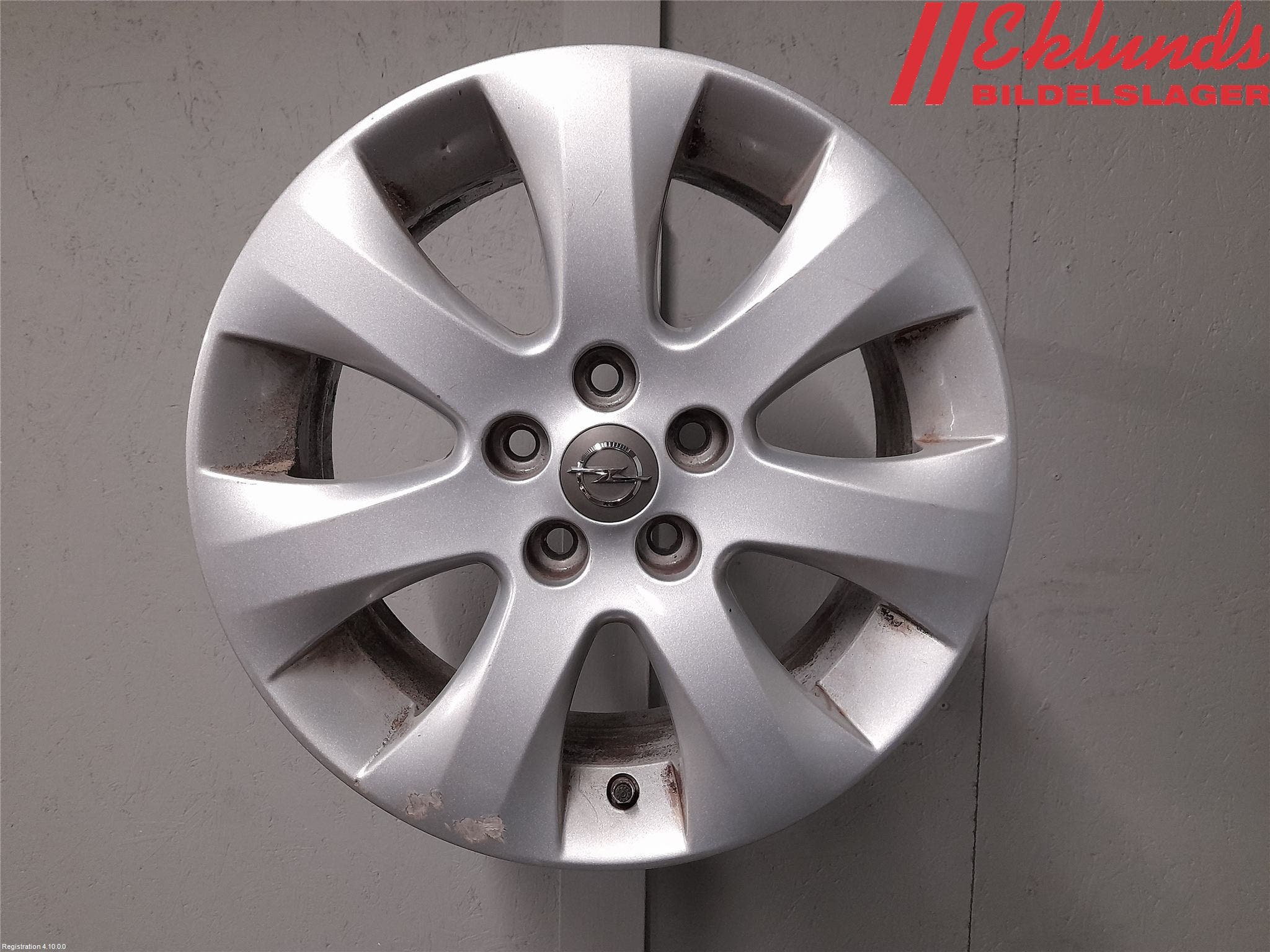 Opel ASTRA J 10-15 Fälgsats Aluminium