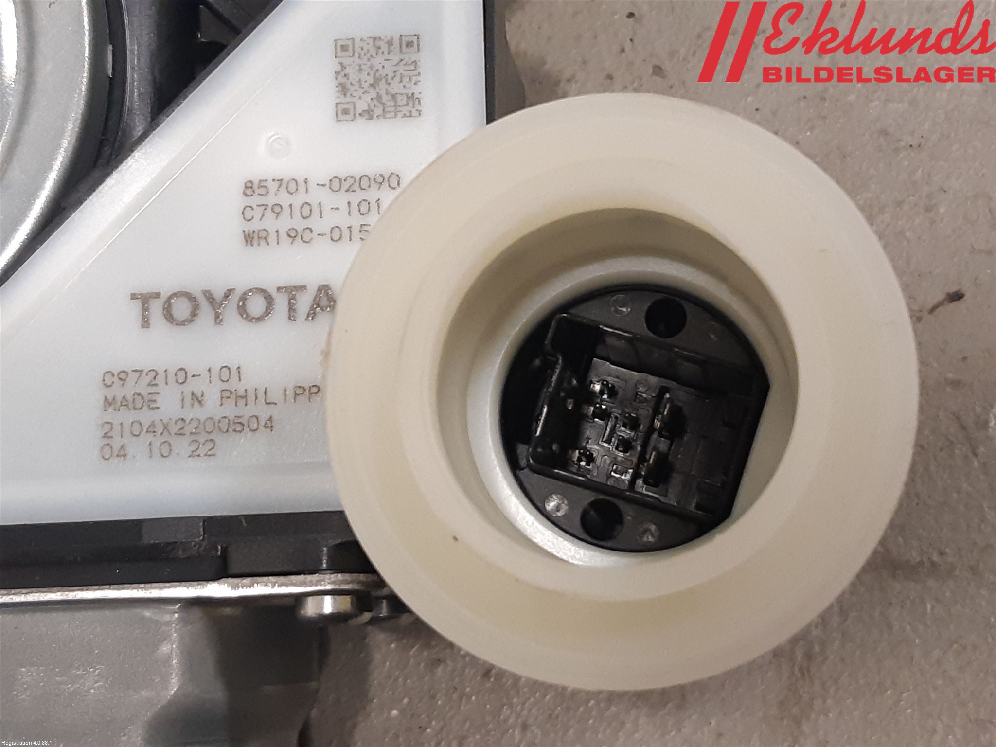 Toyota COROLLA 19- Fönsterhiss El Kompl