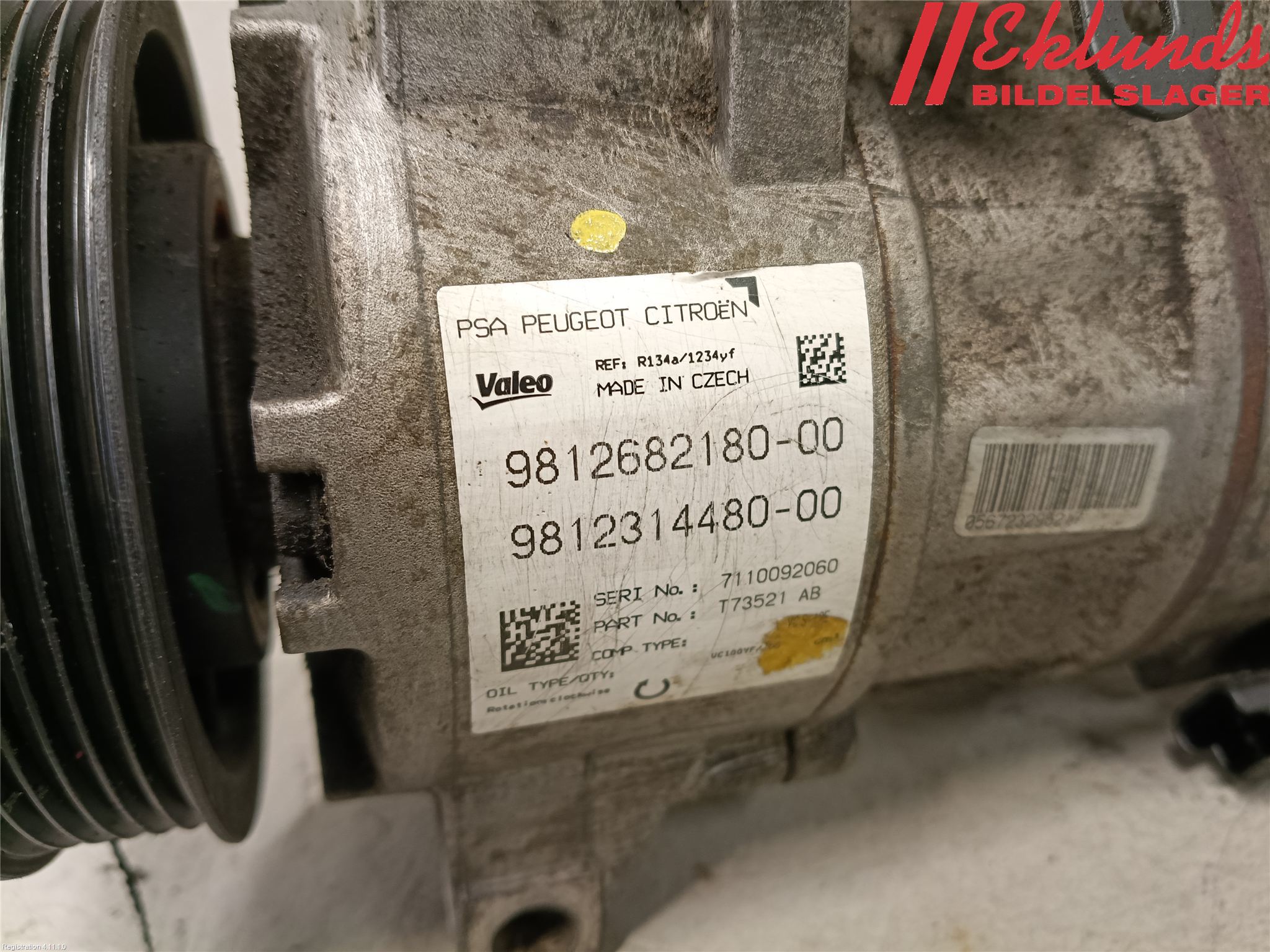 Peugeot 5008 17-24 Ac Kompressor