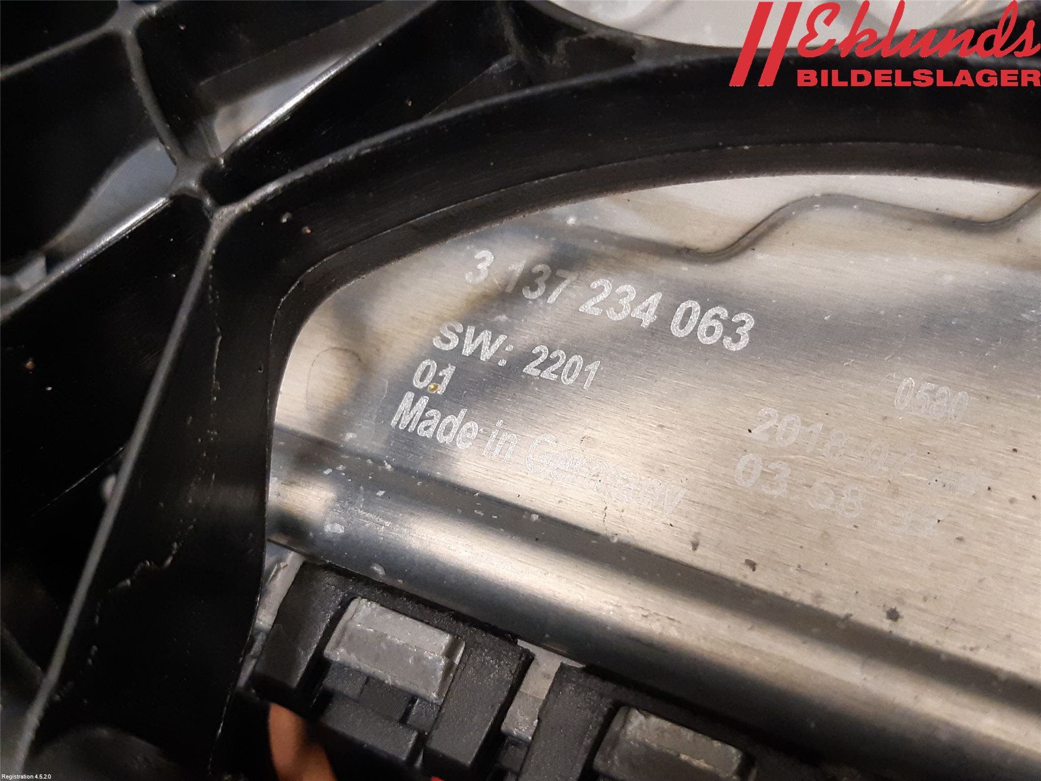 Mercedes-Benz MB C-KLASS (W205) 14-21 Kylfläkt El