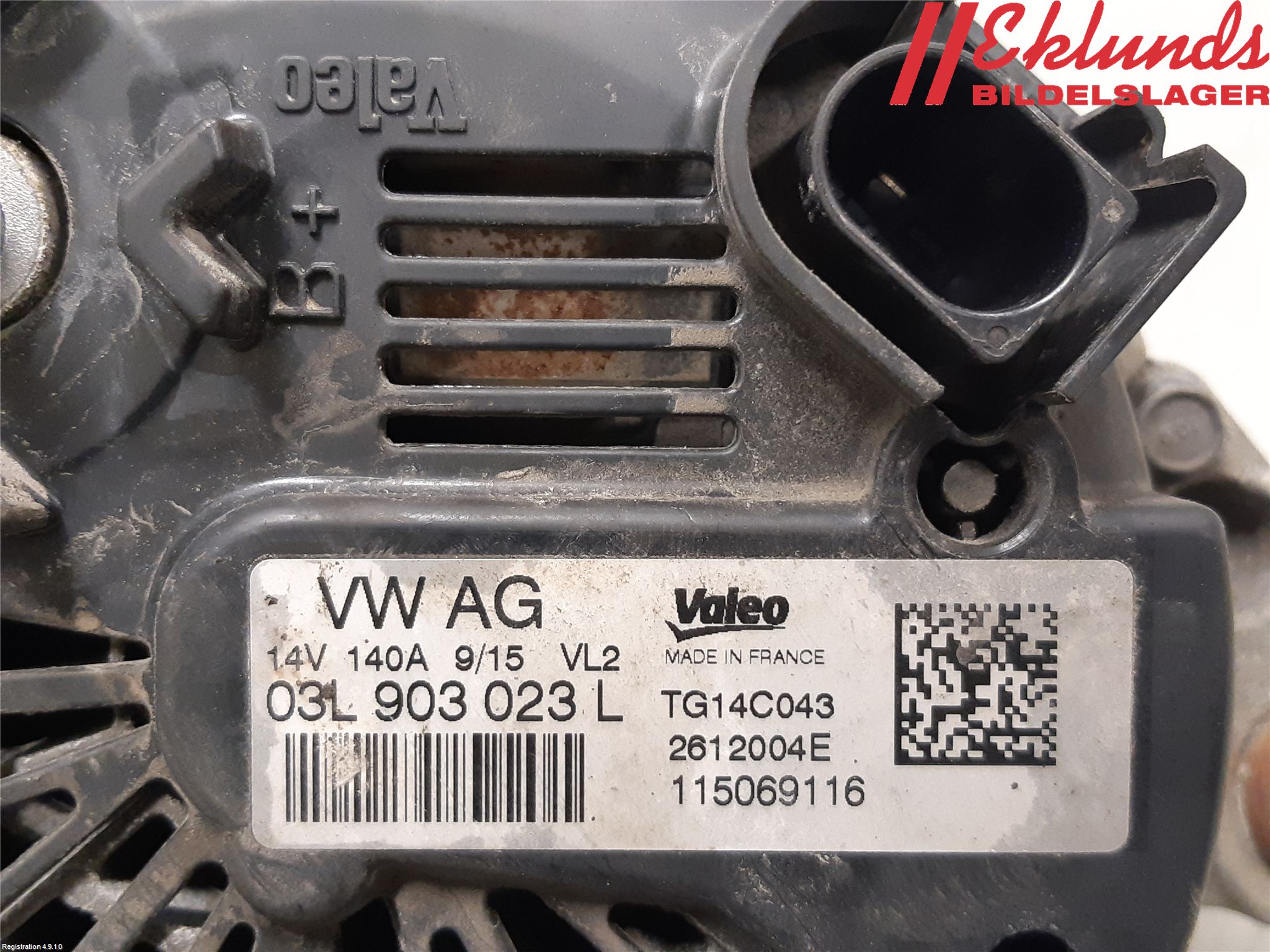 Audi Q3 8U 12-18 Generator
