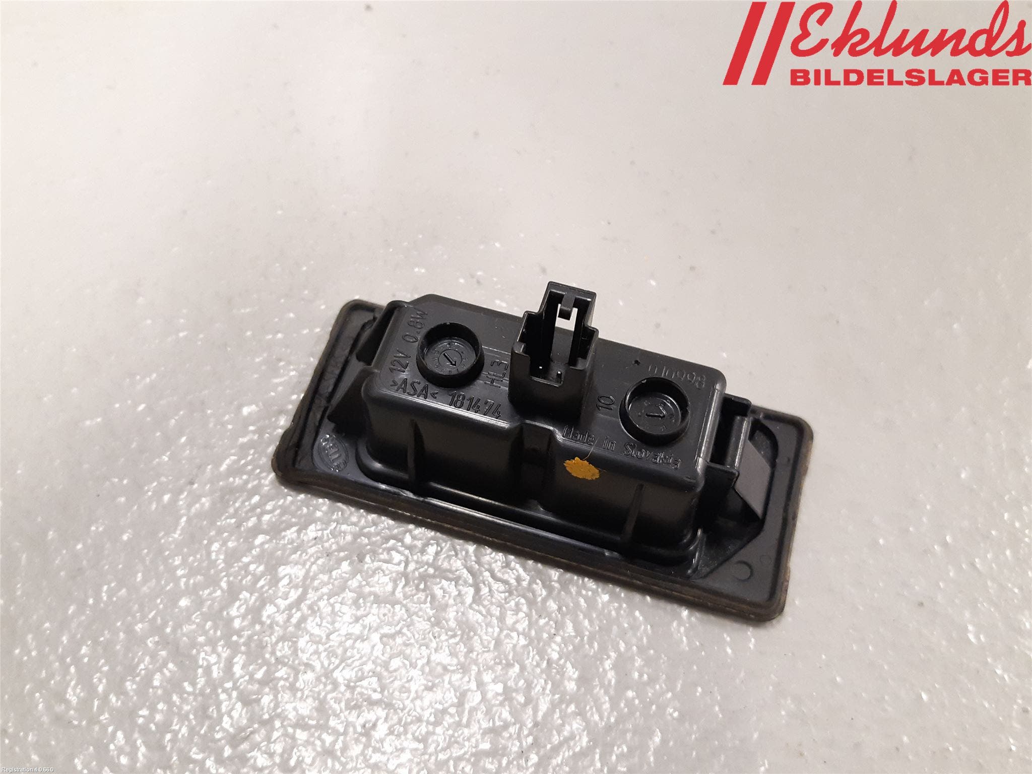 Audi A6/S6 4G 11-18 Skylt Belysning