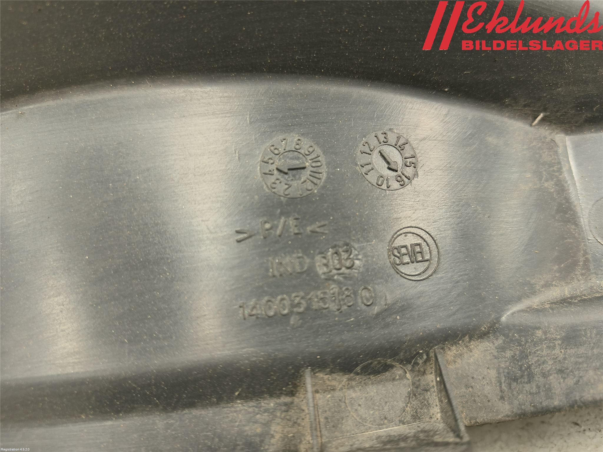 Peugeot EXPERT 15-16 Deflektor Plåt-Plast Kylning