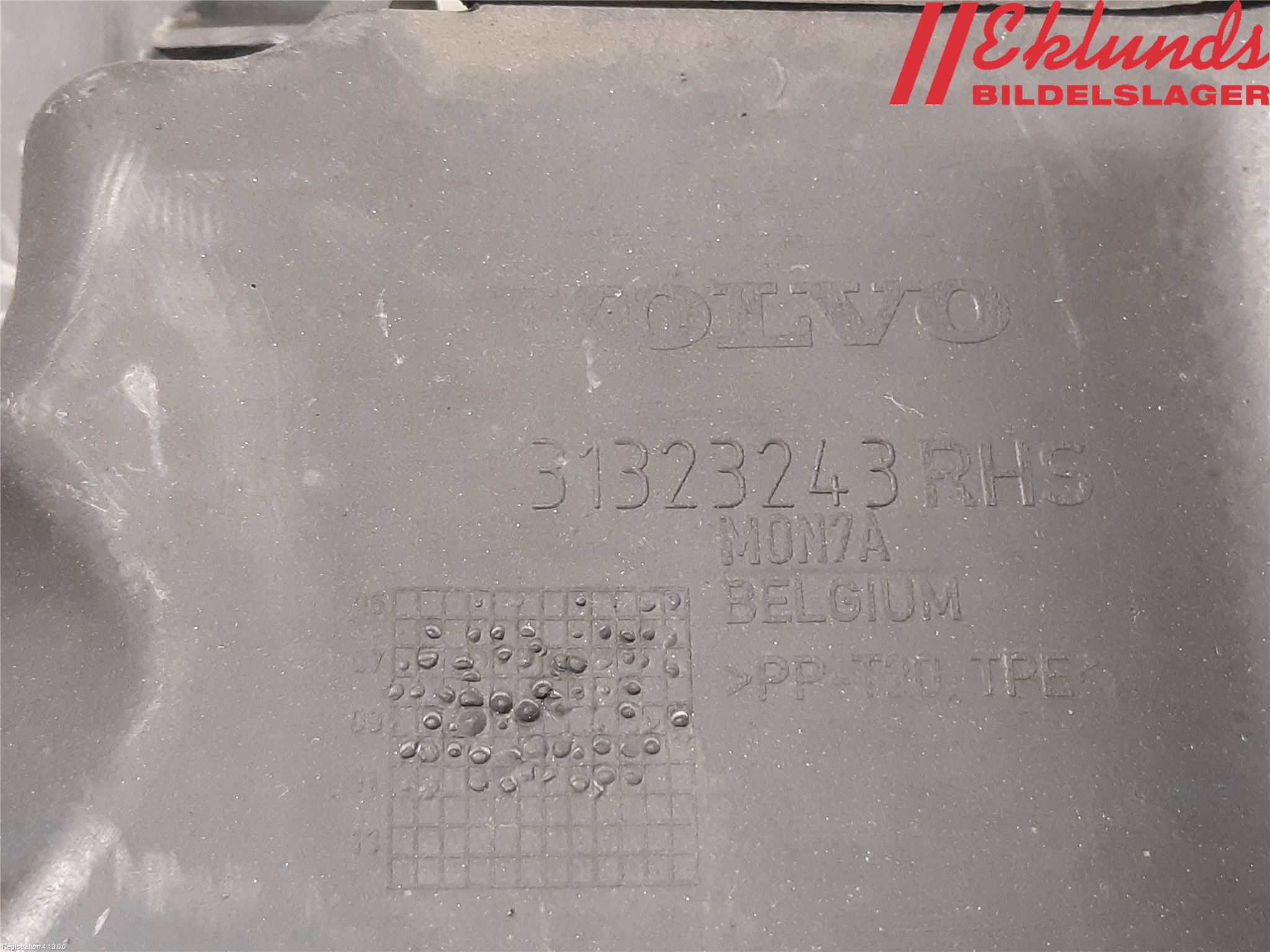 Volvo V70 08-13 Deflektor Plåt-Plast Kylning