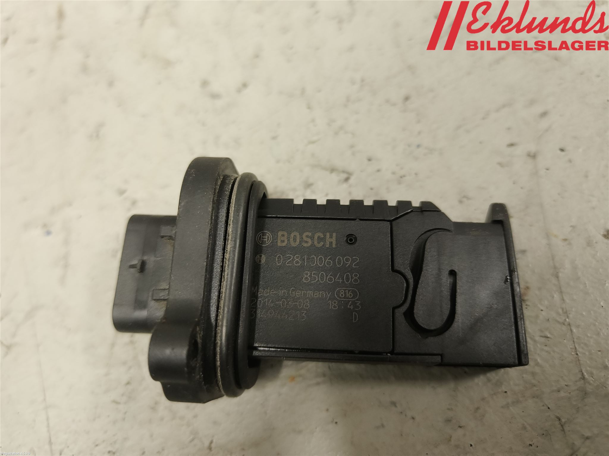 BMW 5 F10/F11/F18 09-17 Injluftmassamätare