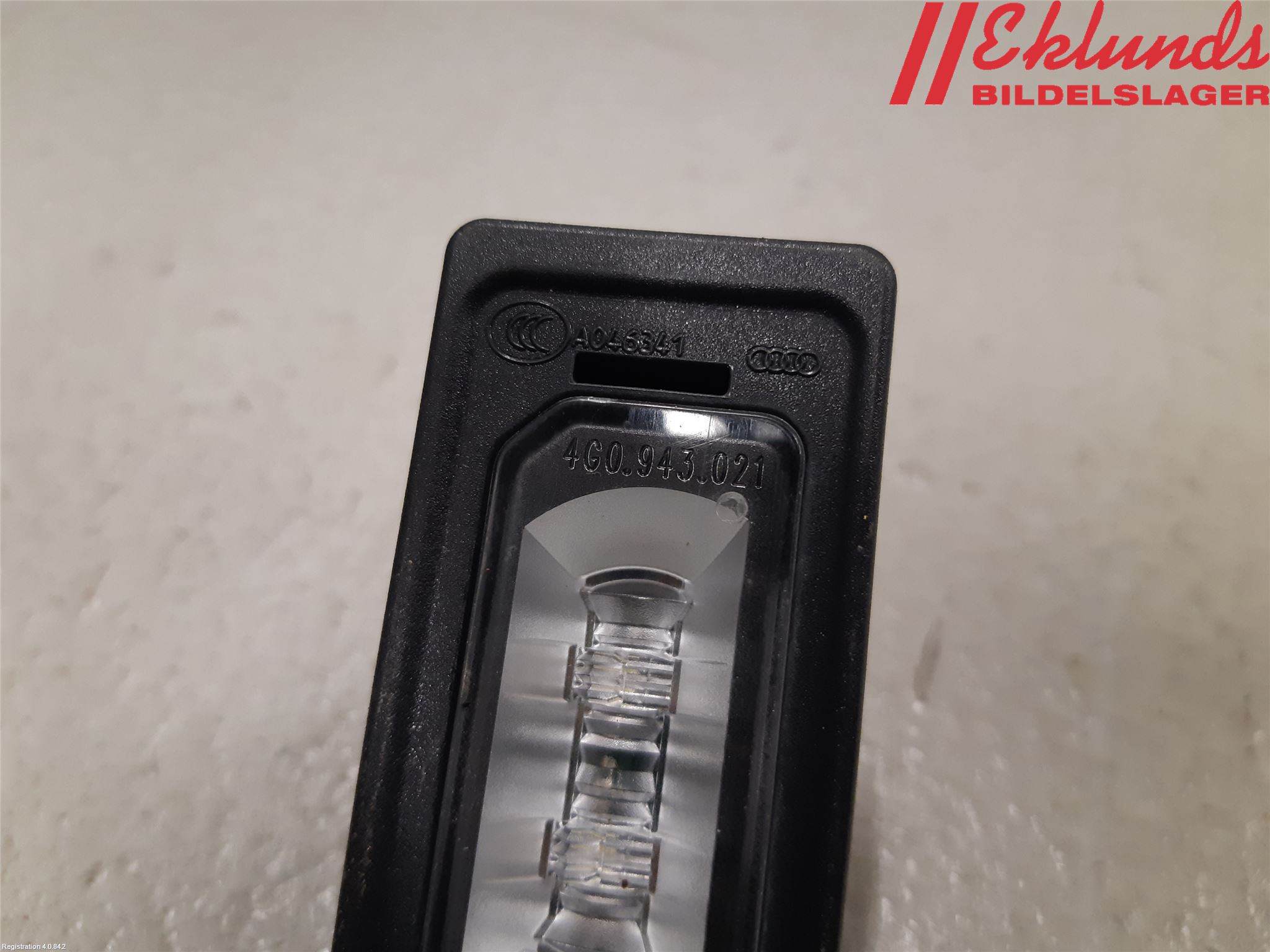 Audi A6/S6 4G 11-18 Skylt Belysning