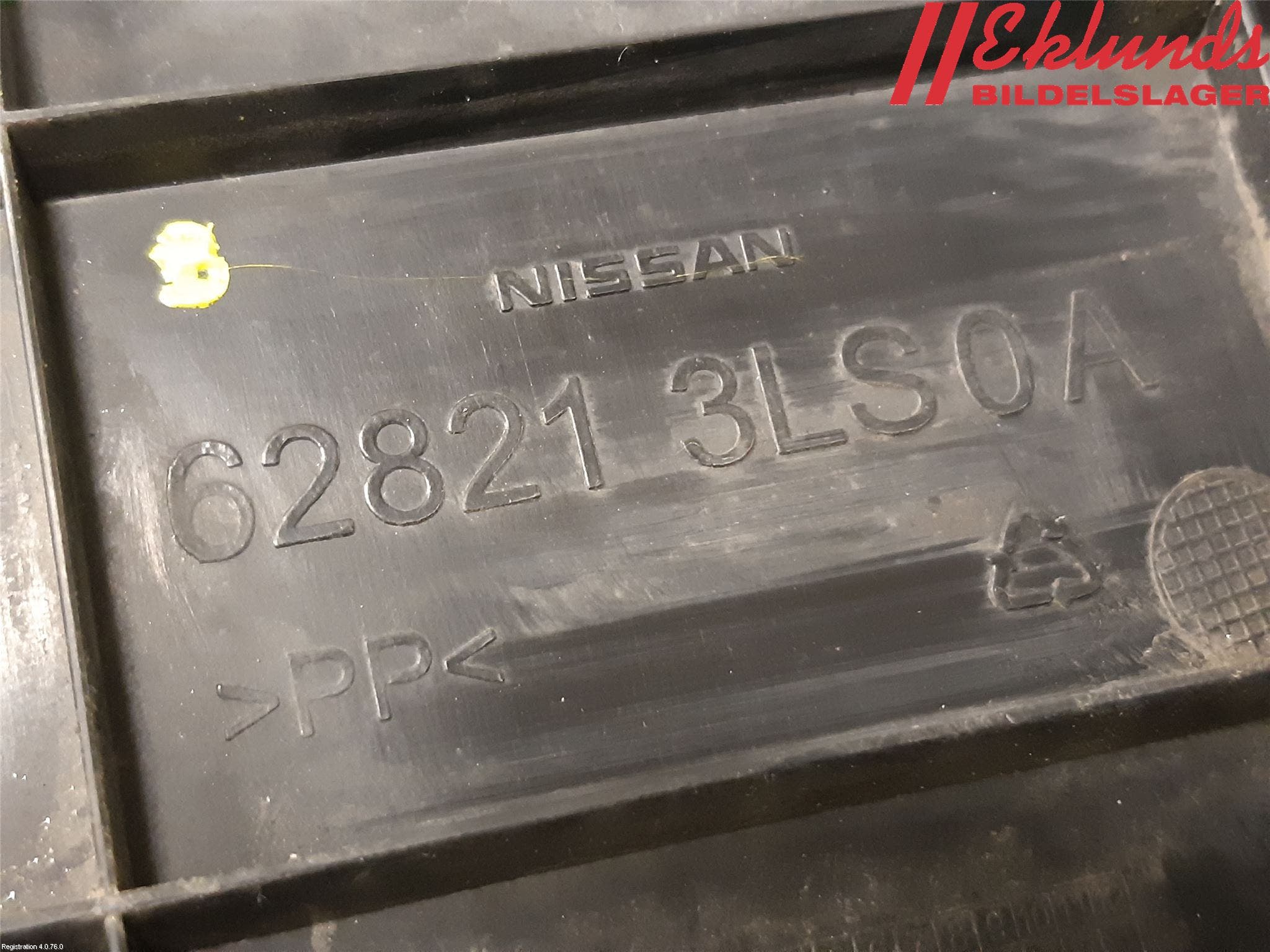 Nissan NV200/NV200 COMBI Deflektor Plåt-Plast Kylning