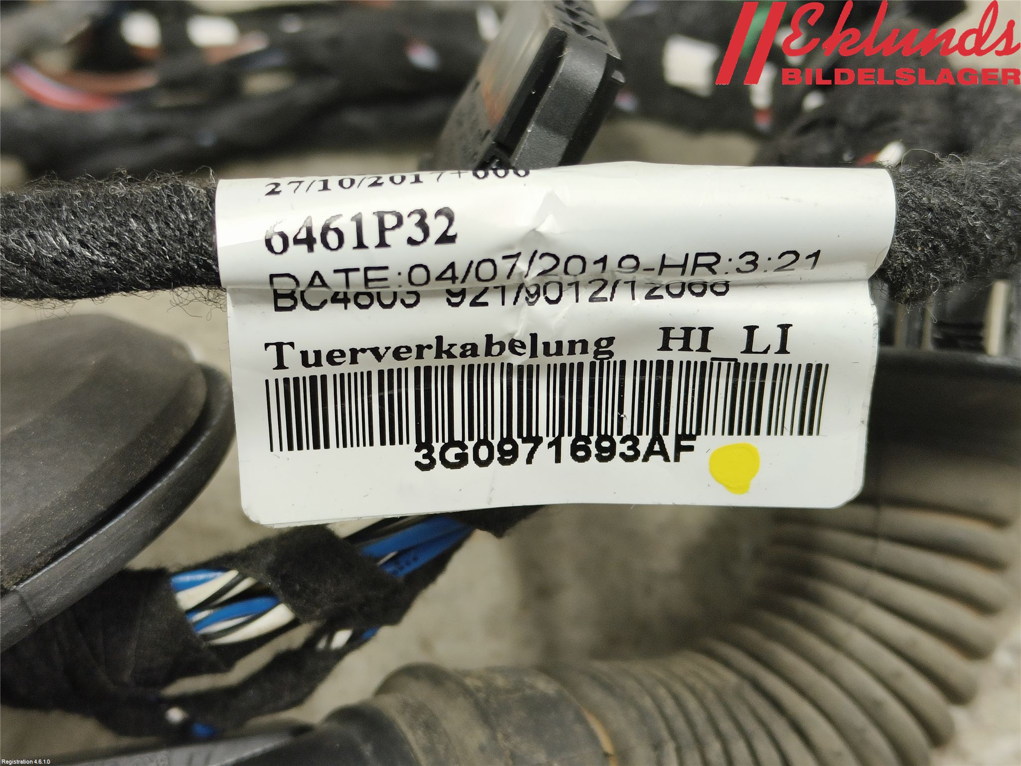 Volkswagen VW PASSAT 20-24 Kabelhärva