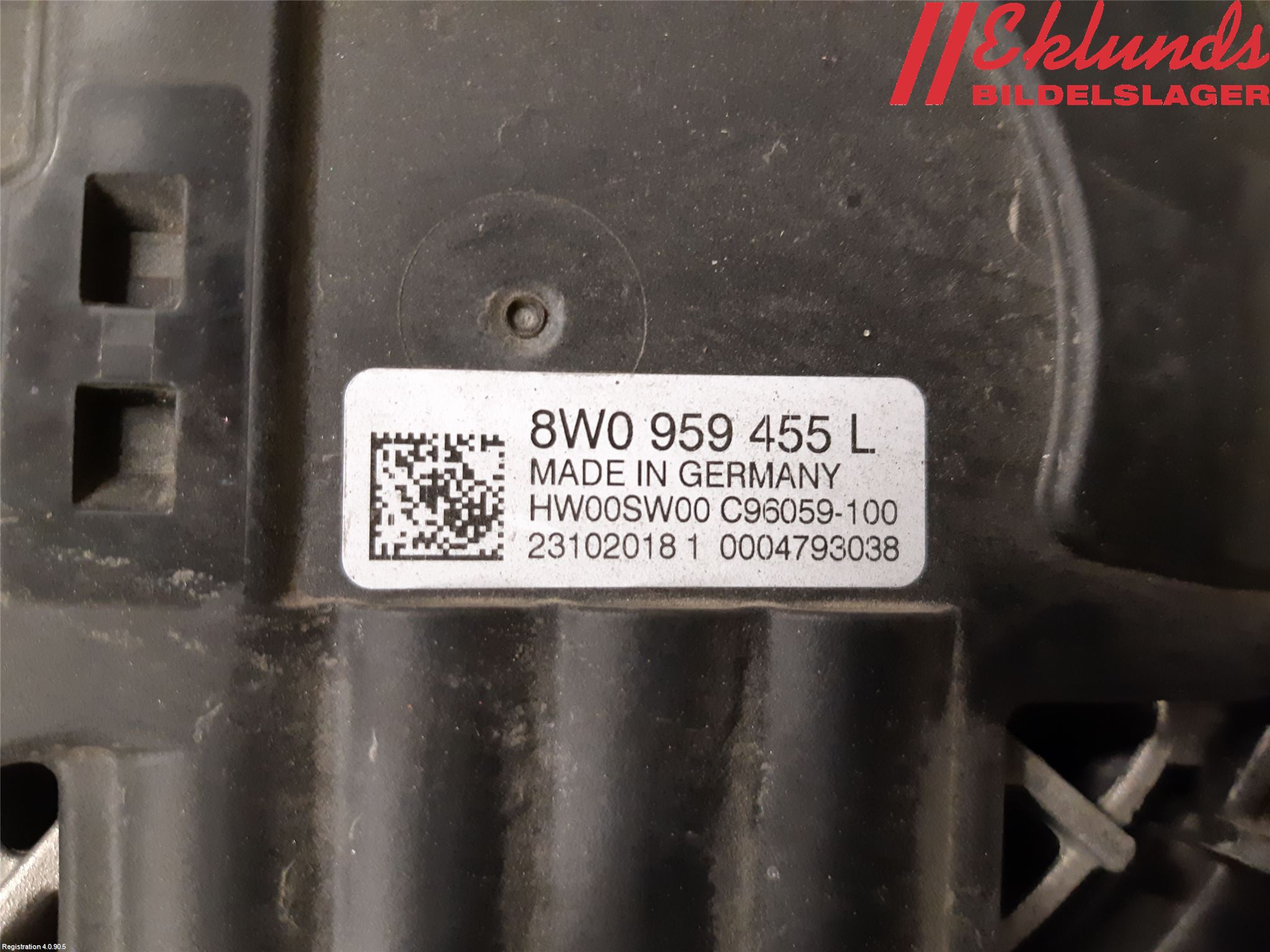 Audi A6 F2/C8 19- Kylfläkt El