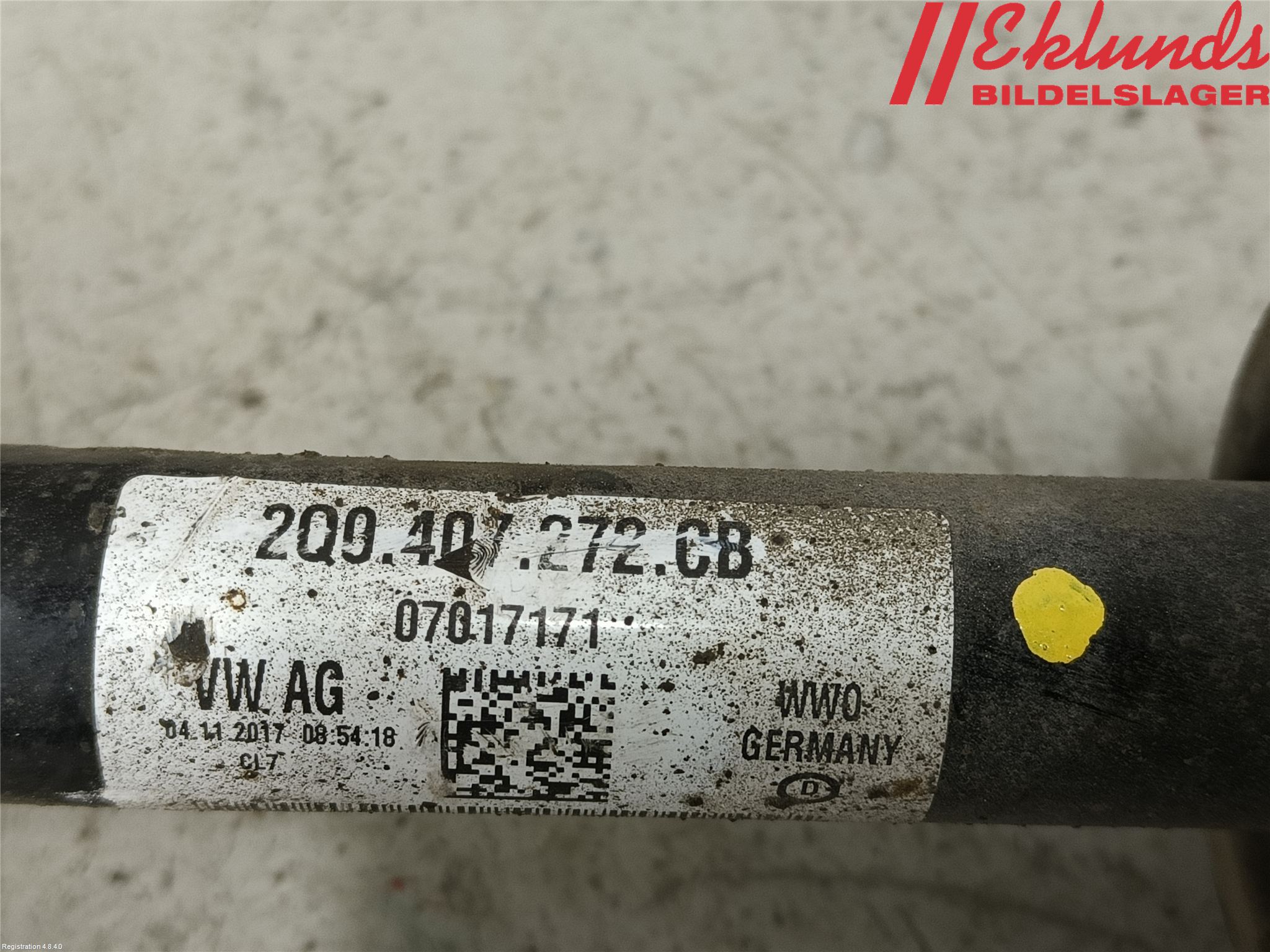 Volkswagen VW POLO VI 18->> Drivaxel Fram Höger