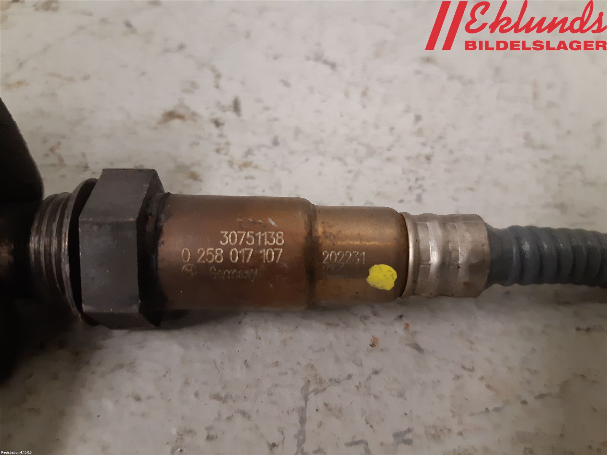 Volvo V70 08-13 Injlambdasond