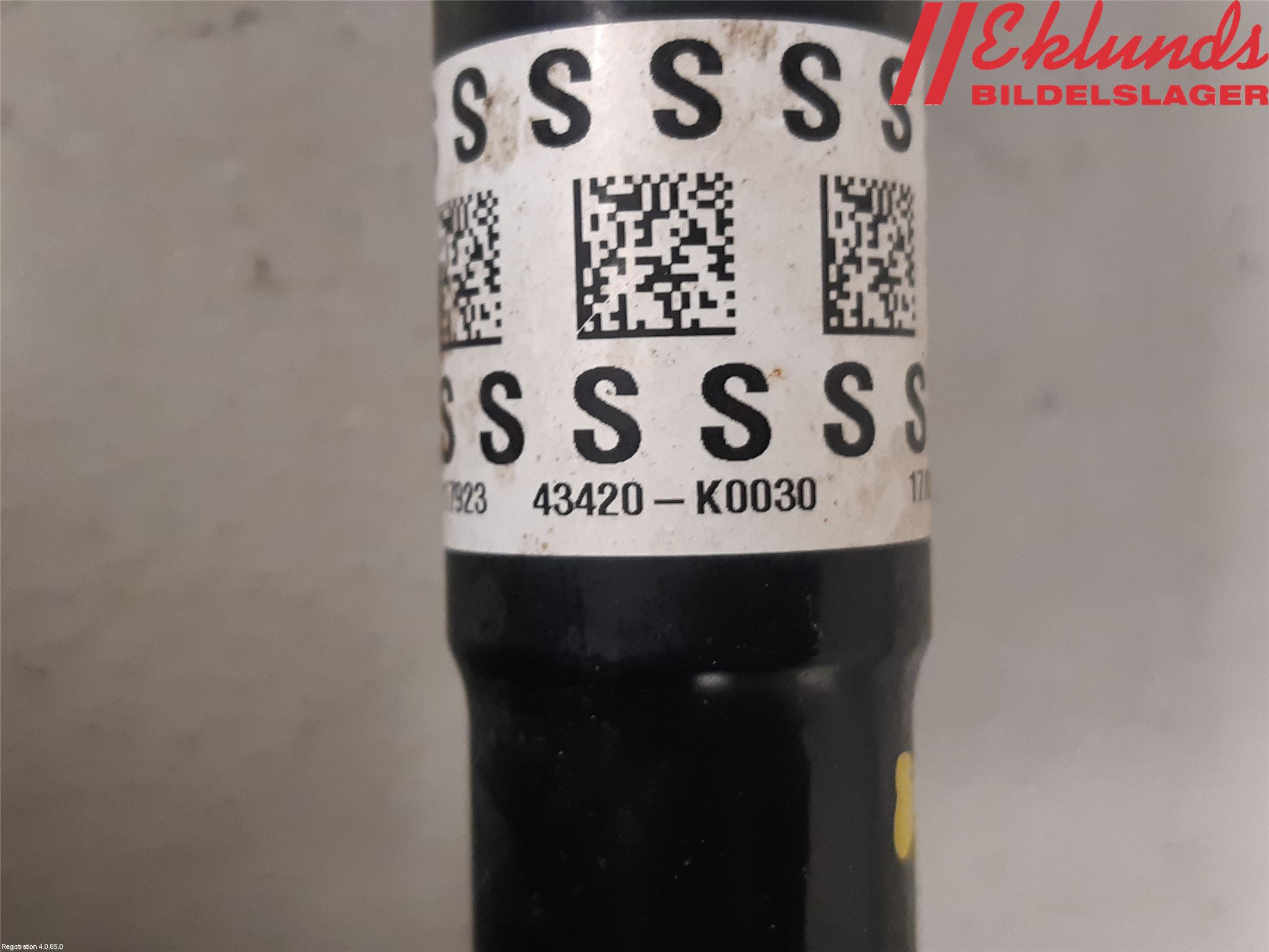 Toyota YARIS XP21 20- Drivaxel Fram Vänster