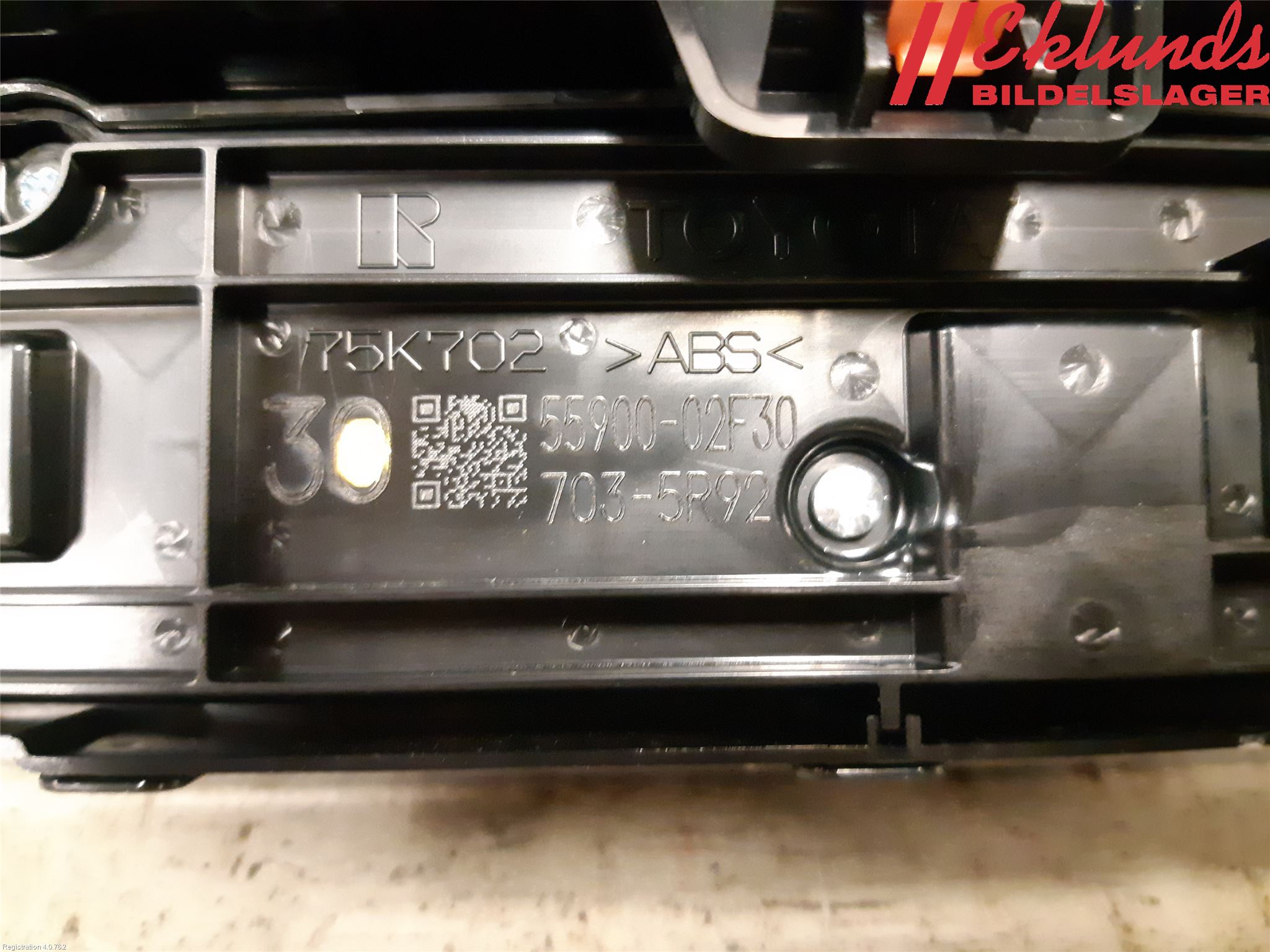 Toyota COROLLA 19- Ac Styrenhet Ac Manöveren