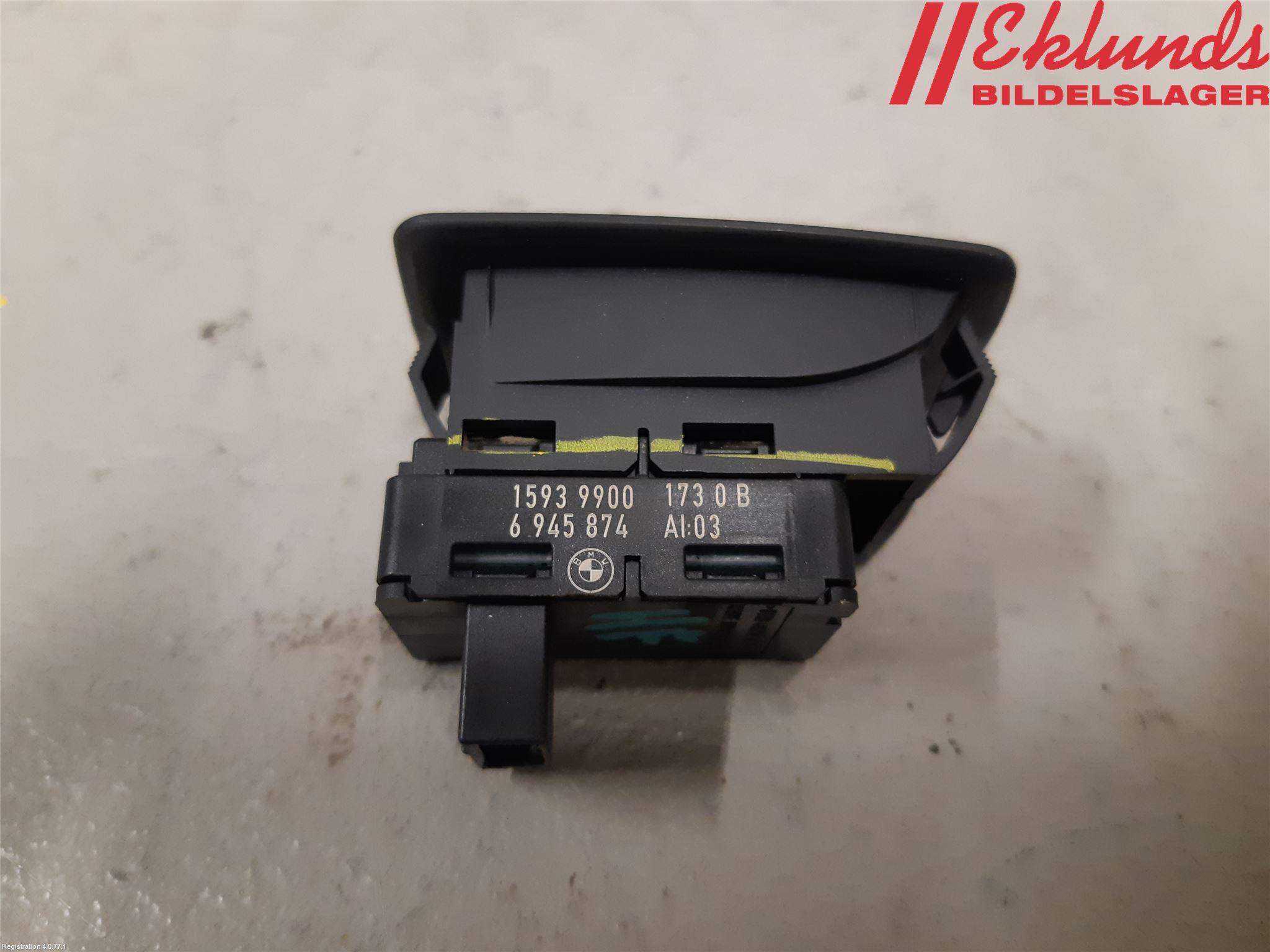 BMW X6 E71/E72   08-14 Strömställare Elhiss