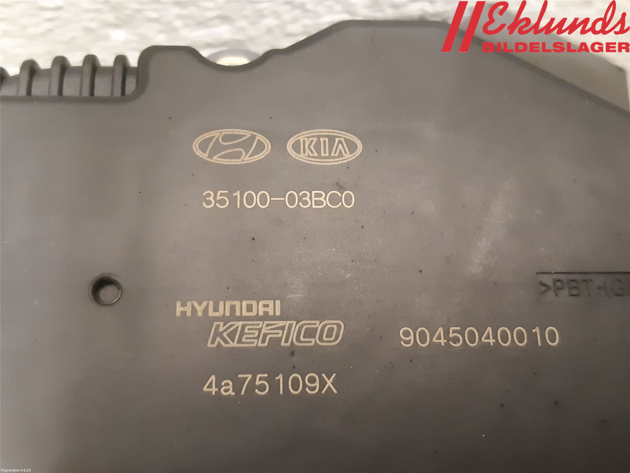 Kia RIO 17- Injspjällhus