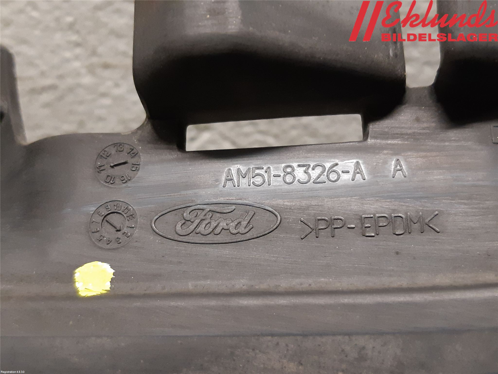 Ford C-MAX II  11-14 Deflektor Plåt-Plast Kylning