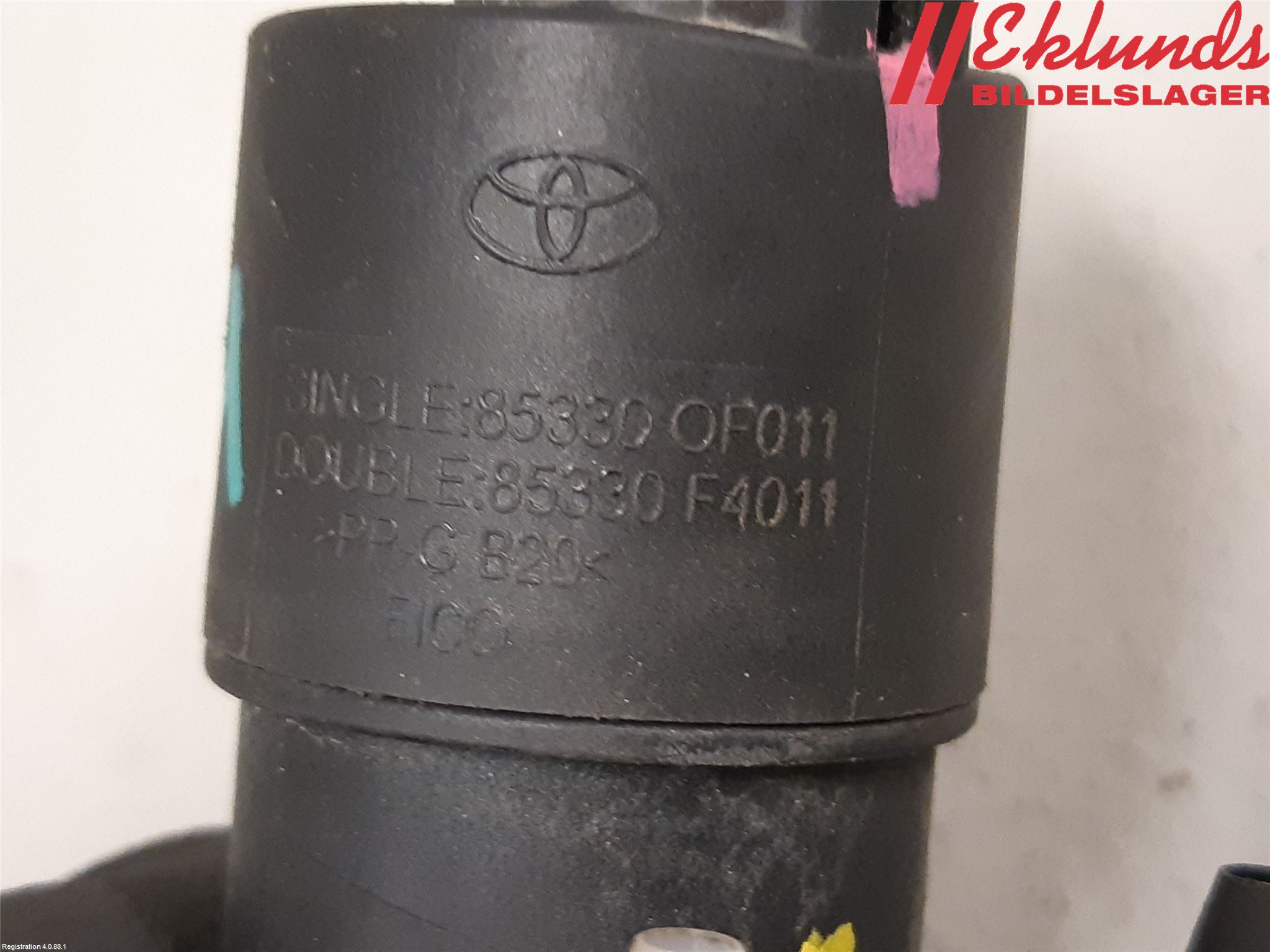 Toyota C-HR 16-23 Spolarpump Vindruta