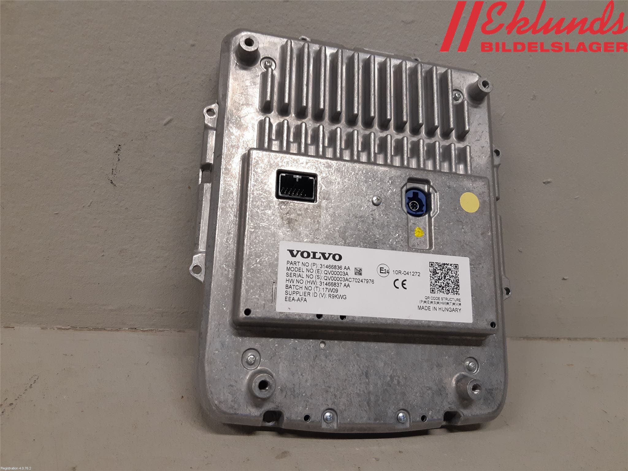 Volvo V90 17->> Bildskärm