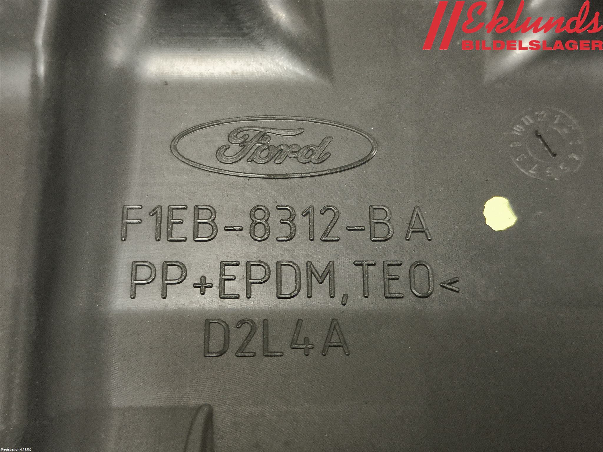 Ford FOCUS 15-18 Deflektor Plåt-Plast Kylning