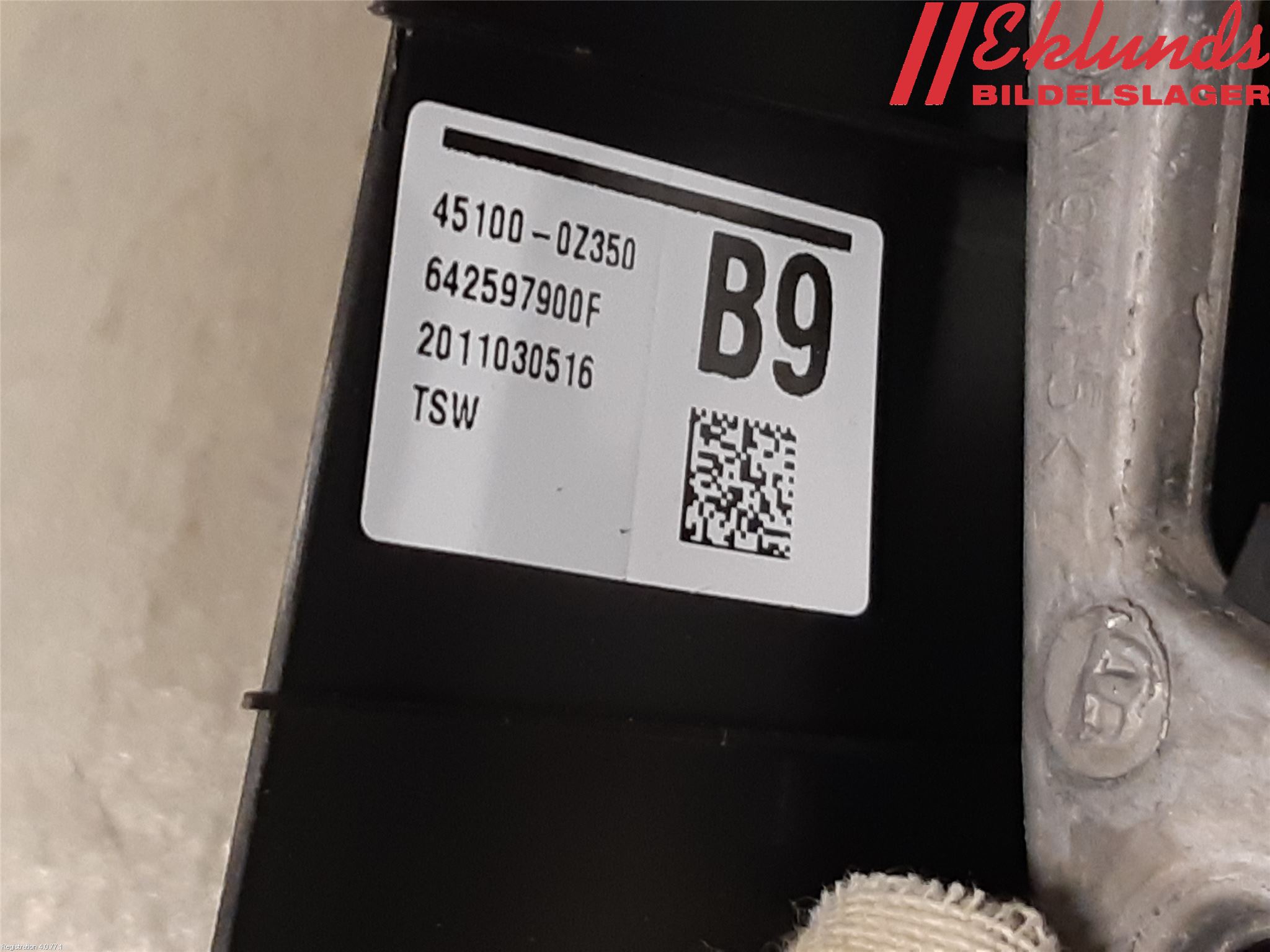 Toyota COROLLA 19- Ratt